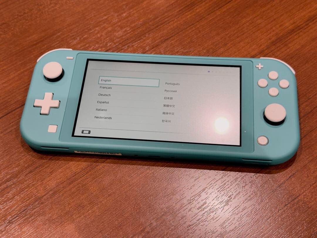 Nintendo Switch Lite Turquoise Blue Console Working Tested from Japan