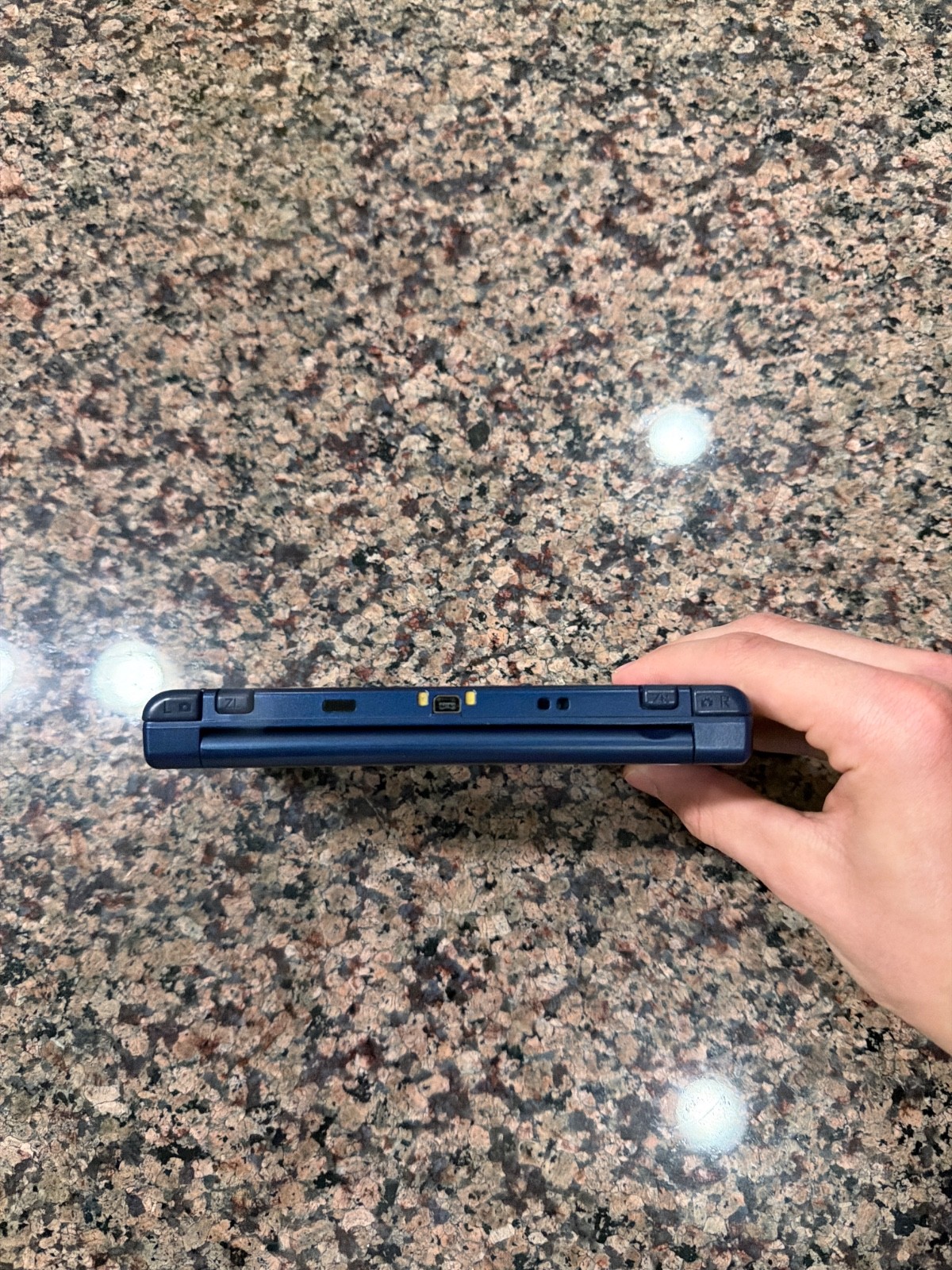 Nintendo New 3DS LL 4GB Handheld Gaming System – Blue – Decent Condition