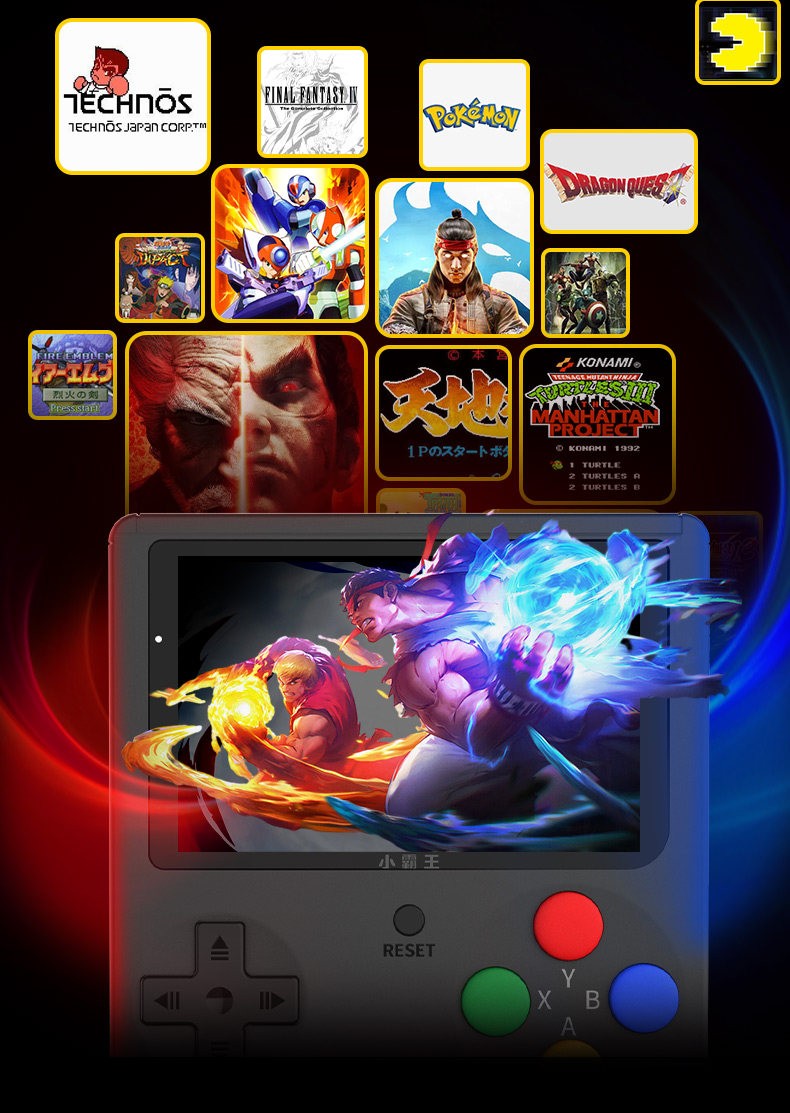 Subor Q2MXA Handheld Gaming Console 4.1»IPS 1000mAh New in Stock