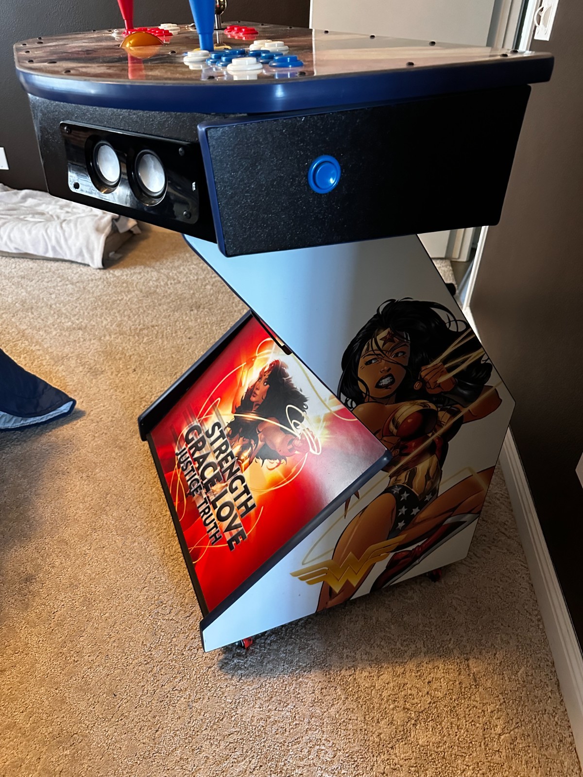 Arcade PEDESTAL Gaming System 2 Player HDTV HDMI MAME ™