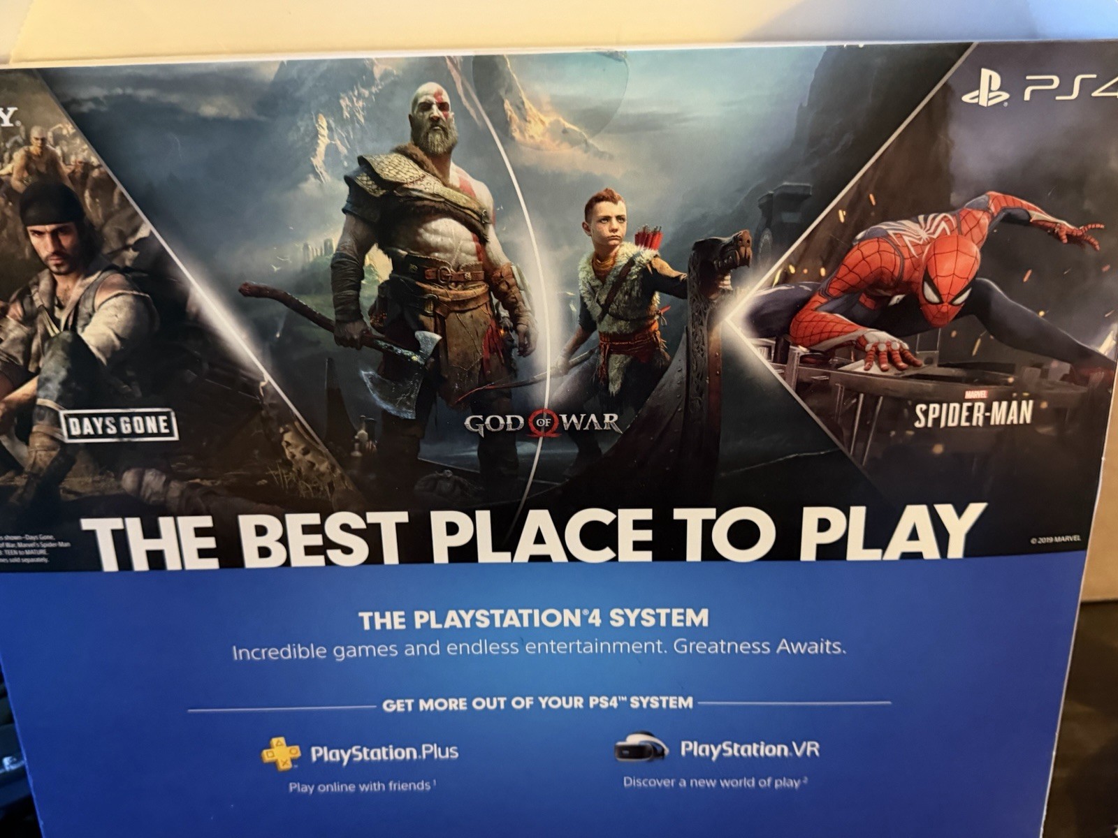 SONY PS4 SLIM 1TB CONSOLE CUH-2215B WITH 1 CONTROLLER, CABLES & BOX (WBP018061)