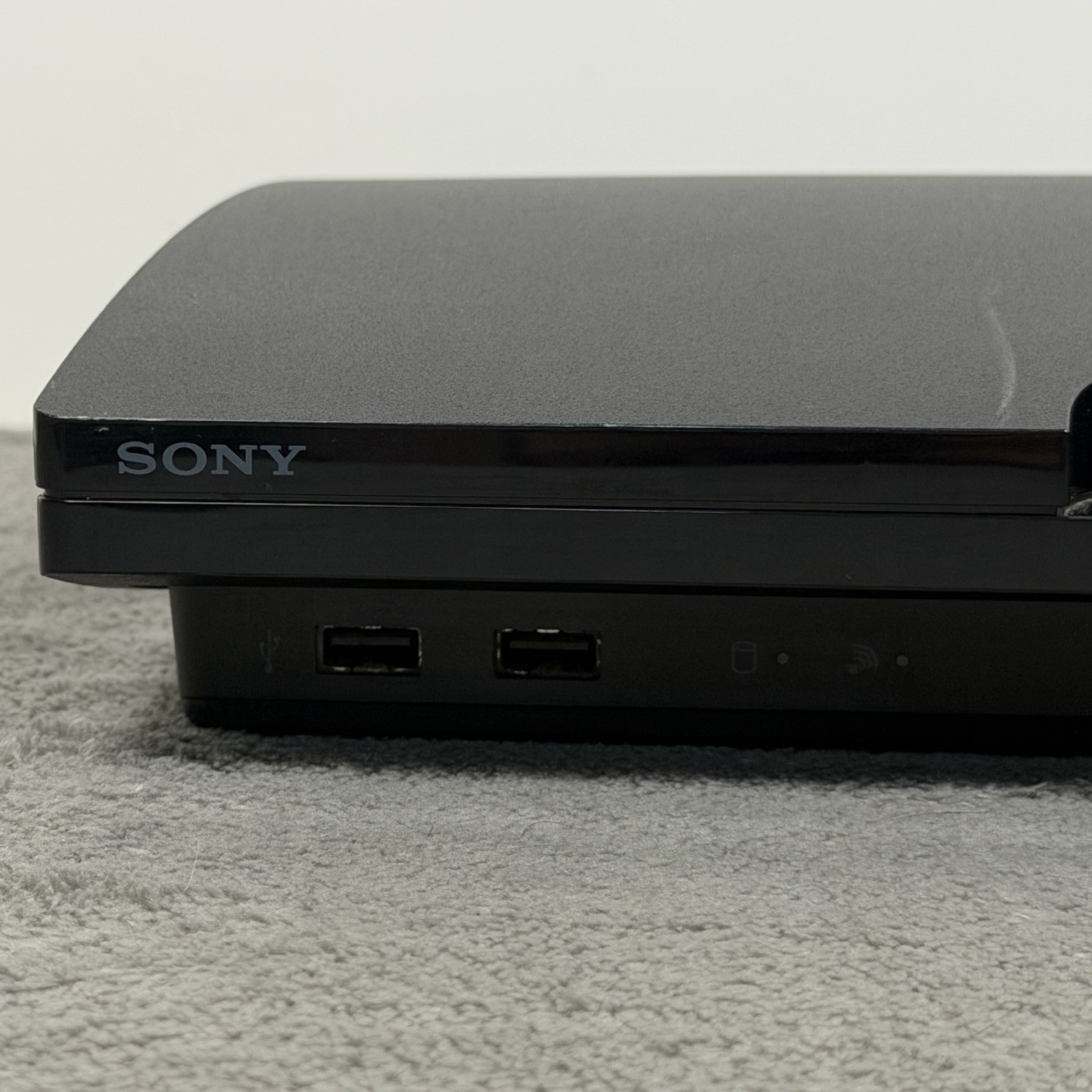 Sony PlayStation 3 Slim PS3 160GB Blk Console Gaming System CECH-2501A See Pics
