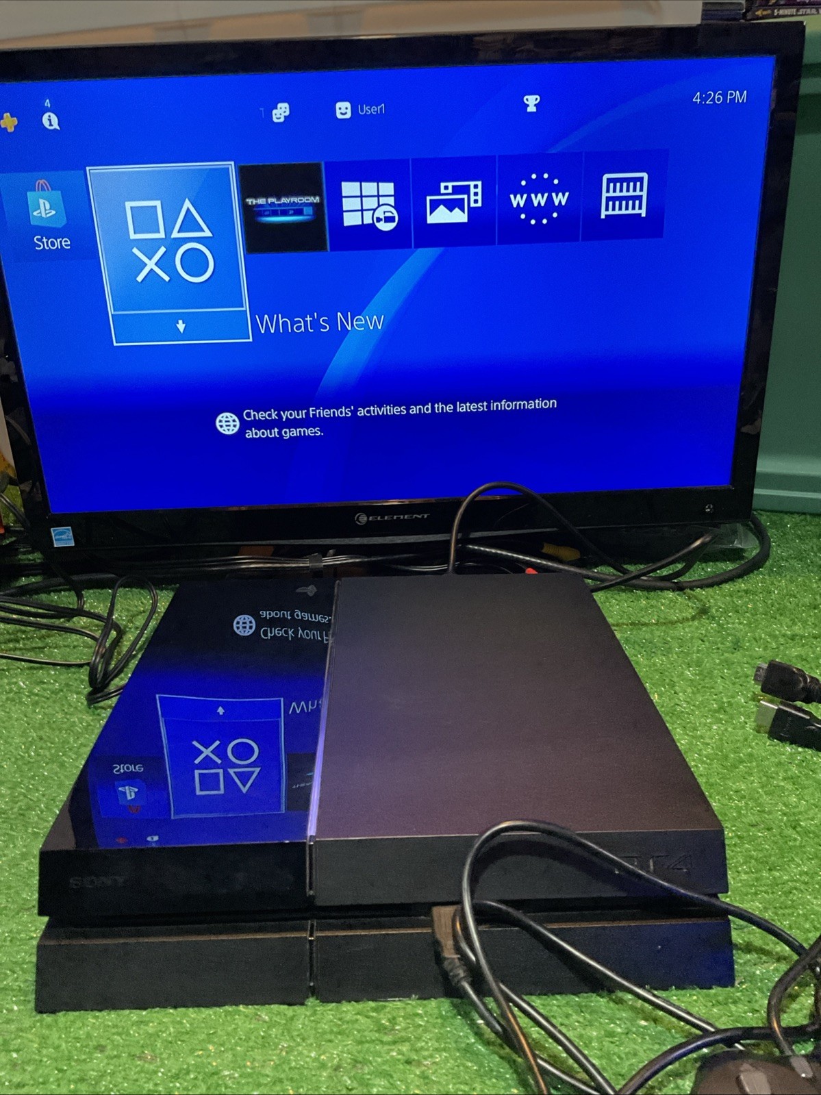 Sony Playstation 4 (PS4) Gaming Console W/ Controller + Charge, HDMI, Power Cord