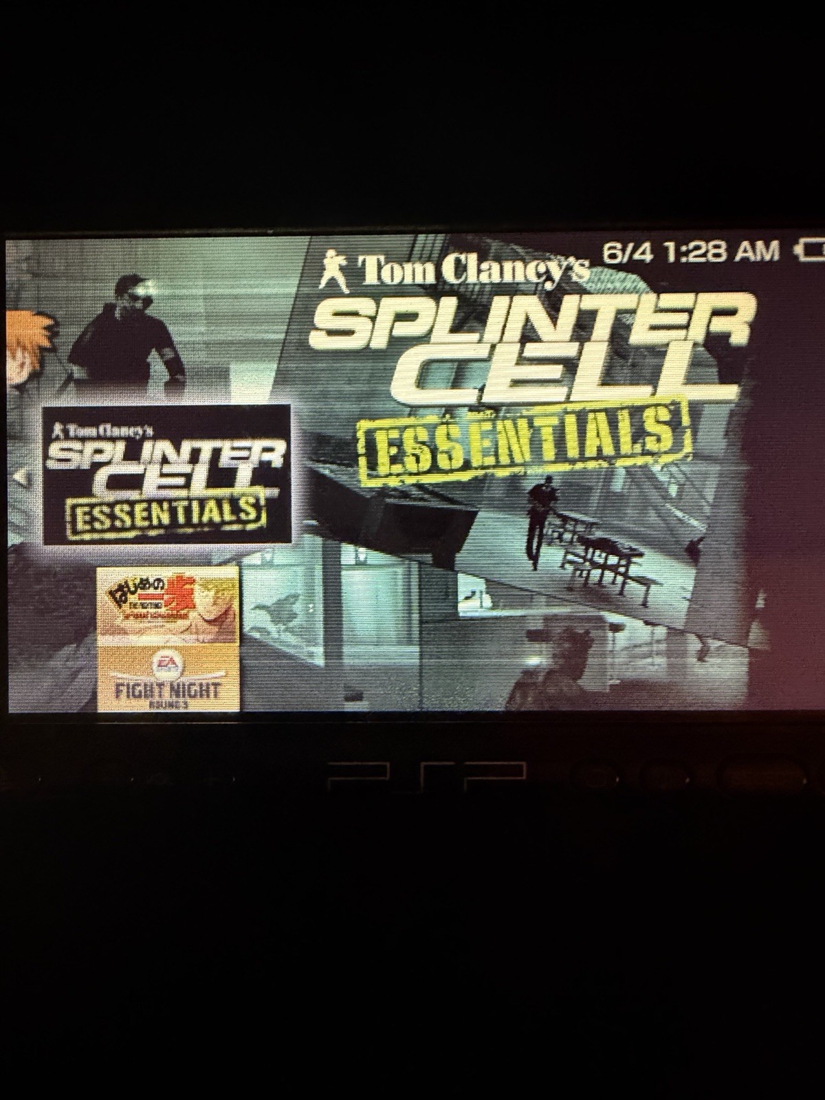 Sony PSP 3001 Portable Handheld Console System Black (games Included)