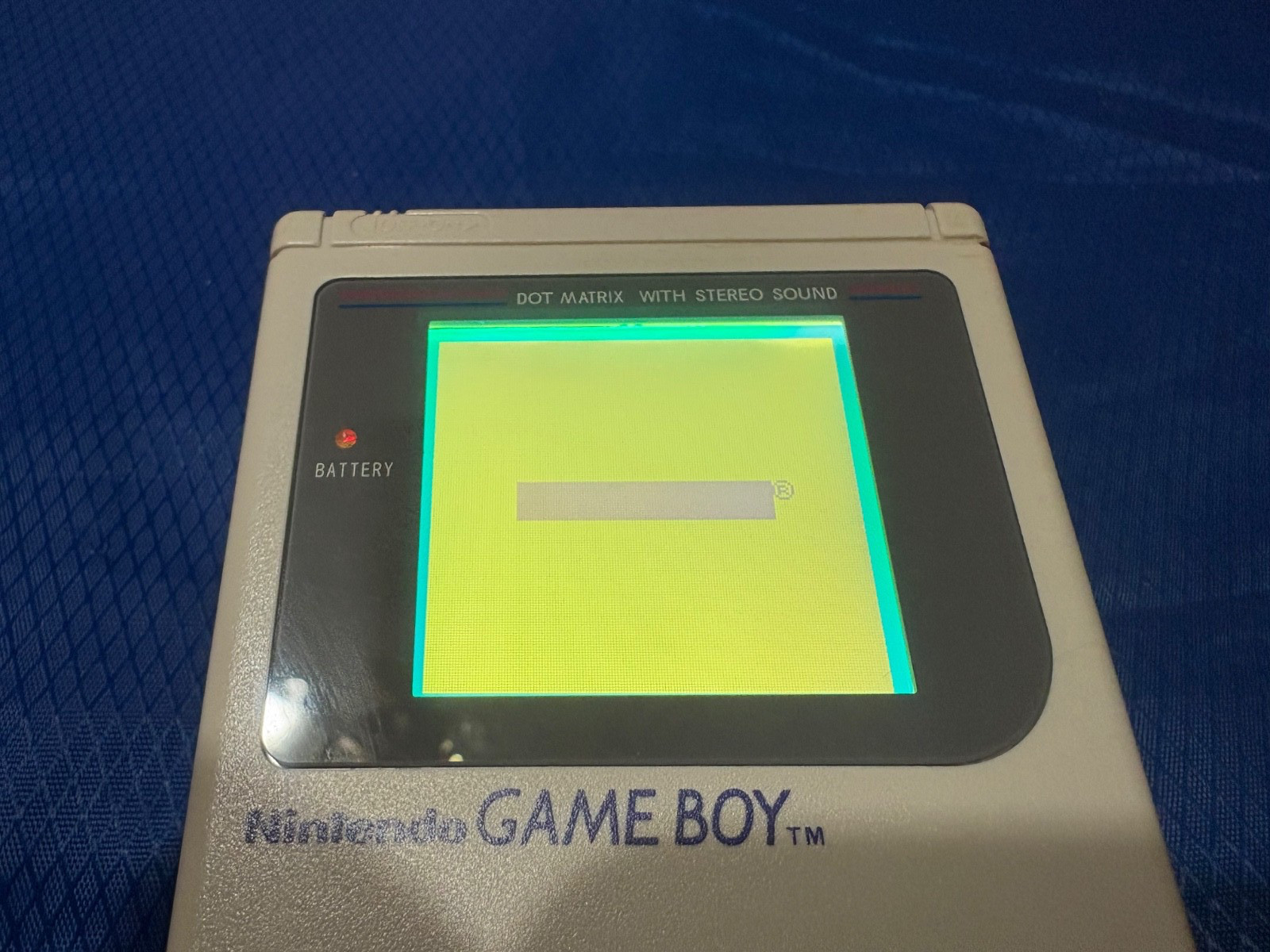 Nintendo Game Boy Launch Edition Handheld System – Gray backlit
