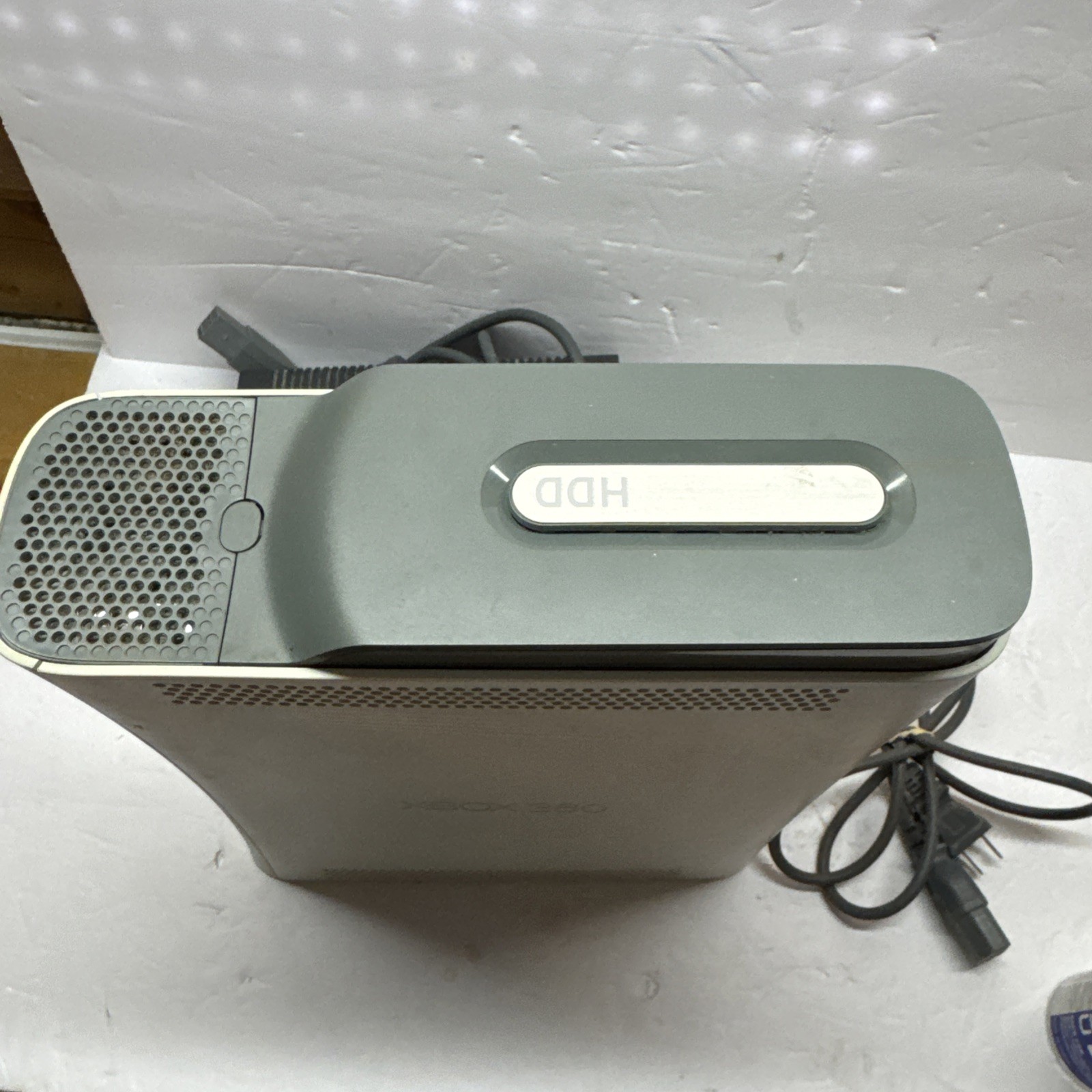 XBOX 360 Pro 20GB Console + Power Supply Works No Controller Good