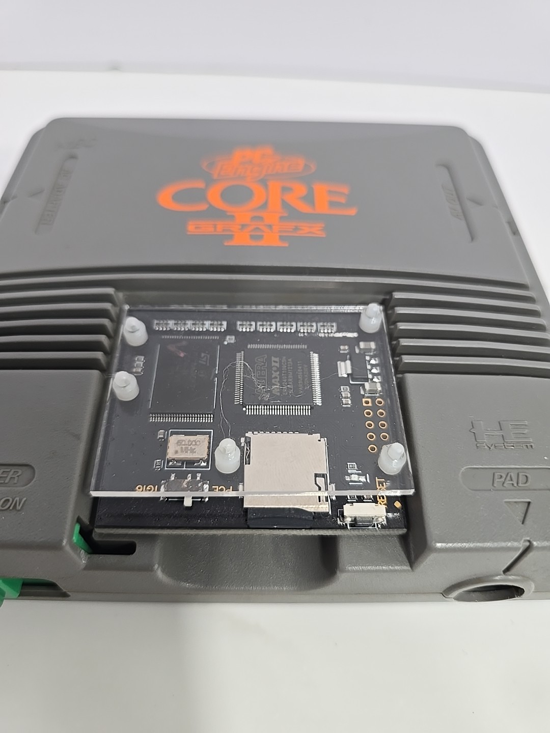 NEC PC ENGINE CORE GRAFX II Console + 2 GB Micro SD Card & 128 RARE Games L@@K