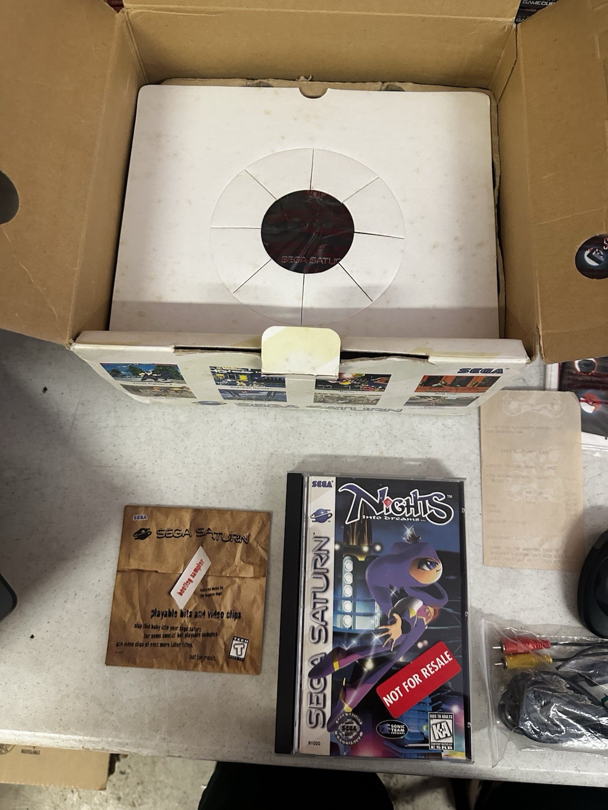 New Unused SEGA Saturn Console Variant Grail 🔥 Nights Into Dreams!