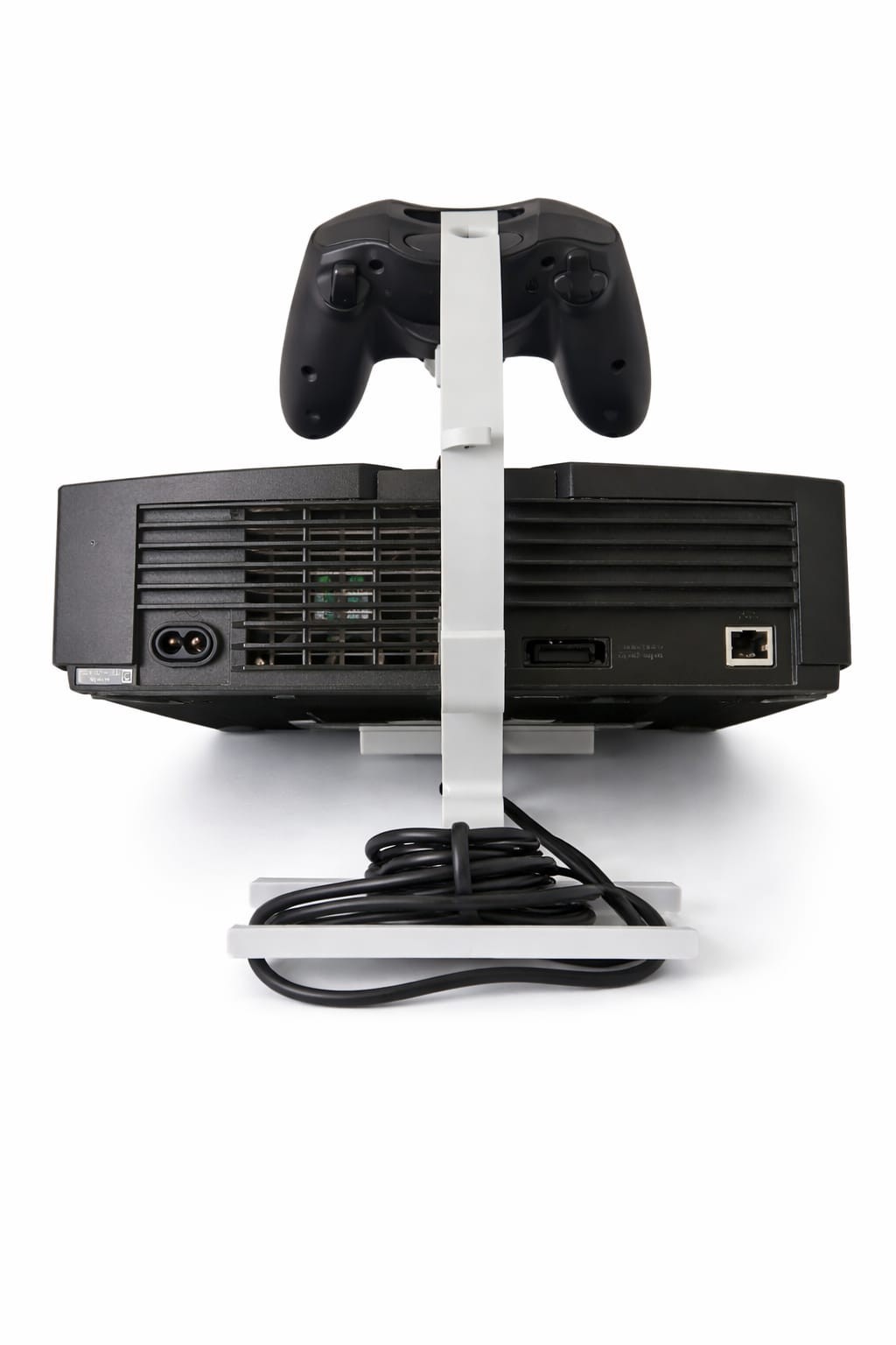 Original Xbox Console Stand with Controller Holder – 3D Printed Display Stand
