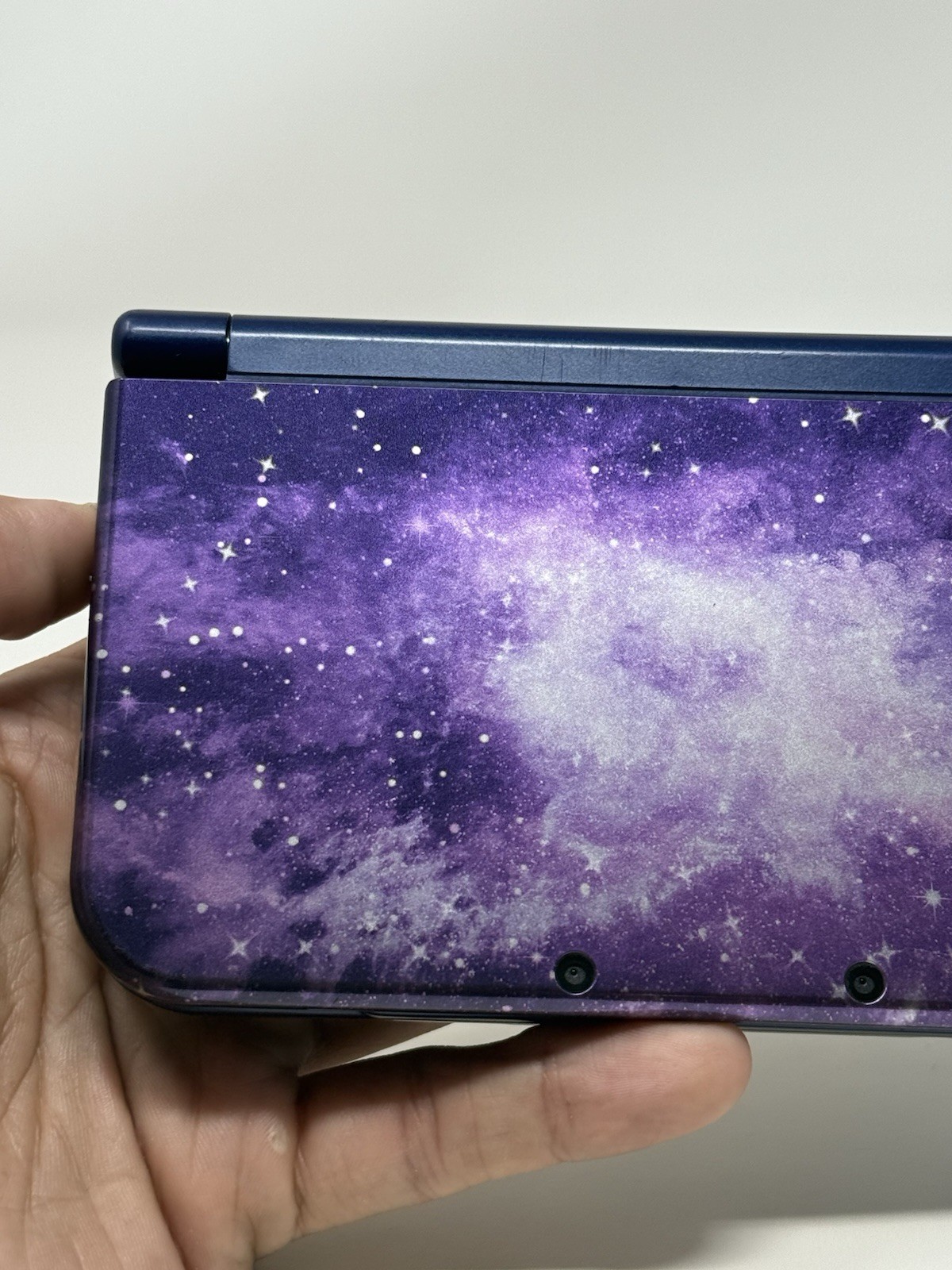 New Nintendo 3DS XL Galaxy Edition Handheld System w Charger US Edition Tested