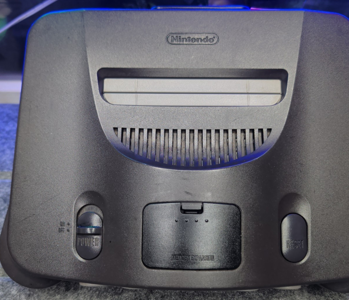 Nintendo 64 N64 NUS-001 (JPN) Japanese Console w/Jumper Pak Power AV Controller