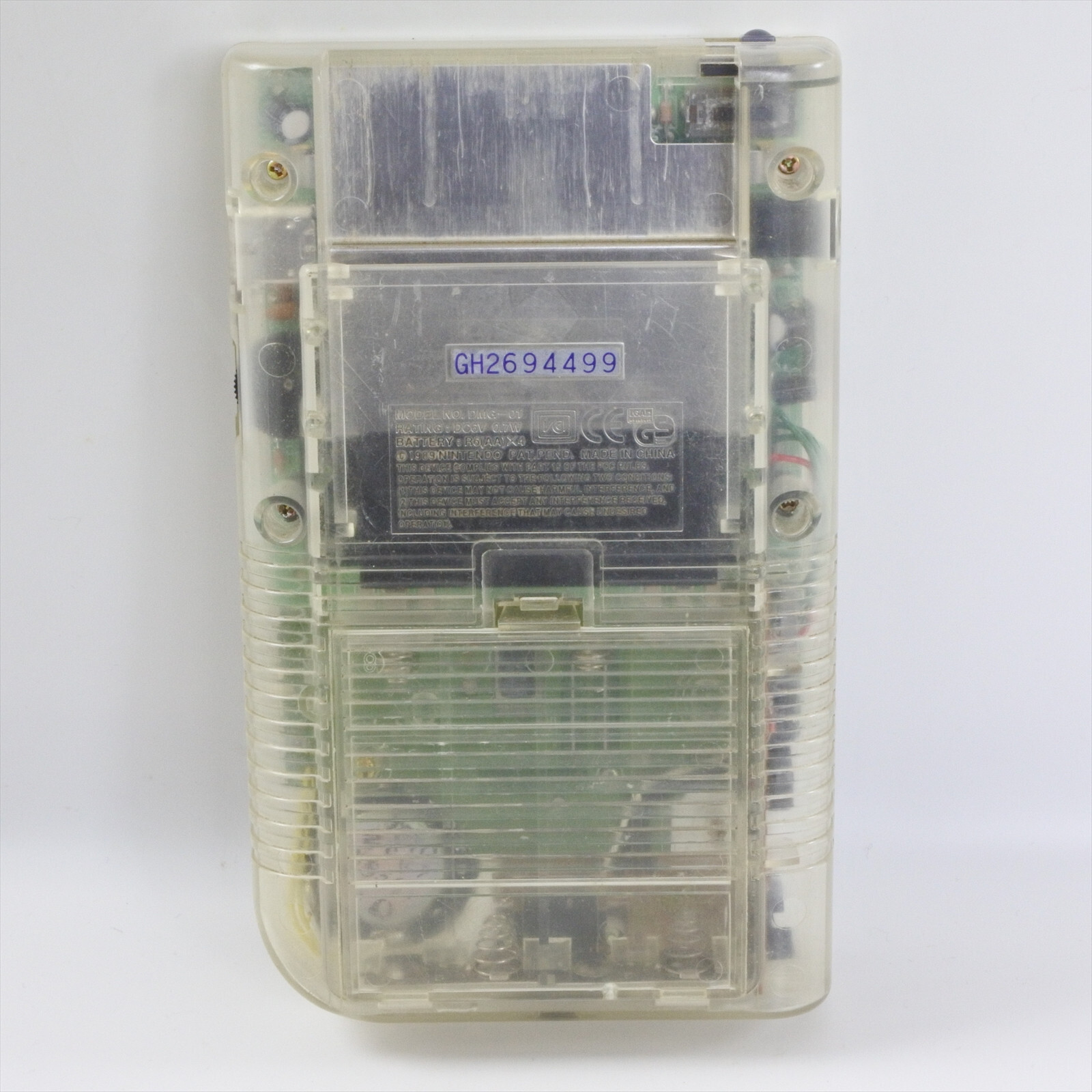 Gameboy Bros Console System CLEAR Original Classic Nintendo CHINA GH2694499 gb