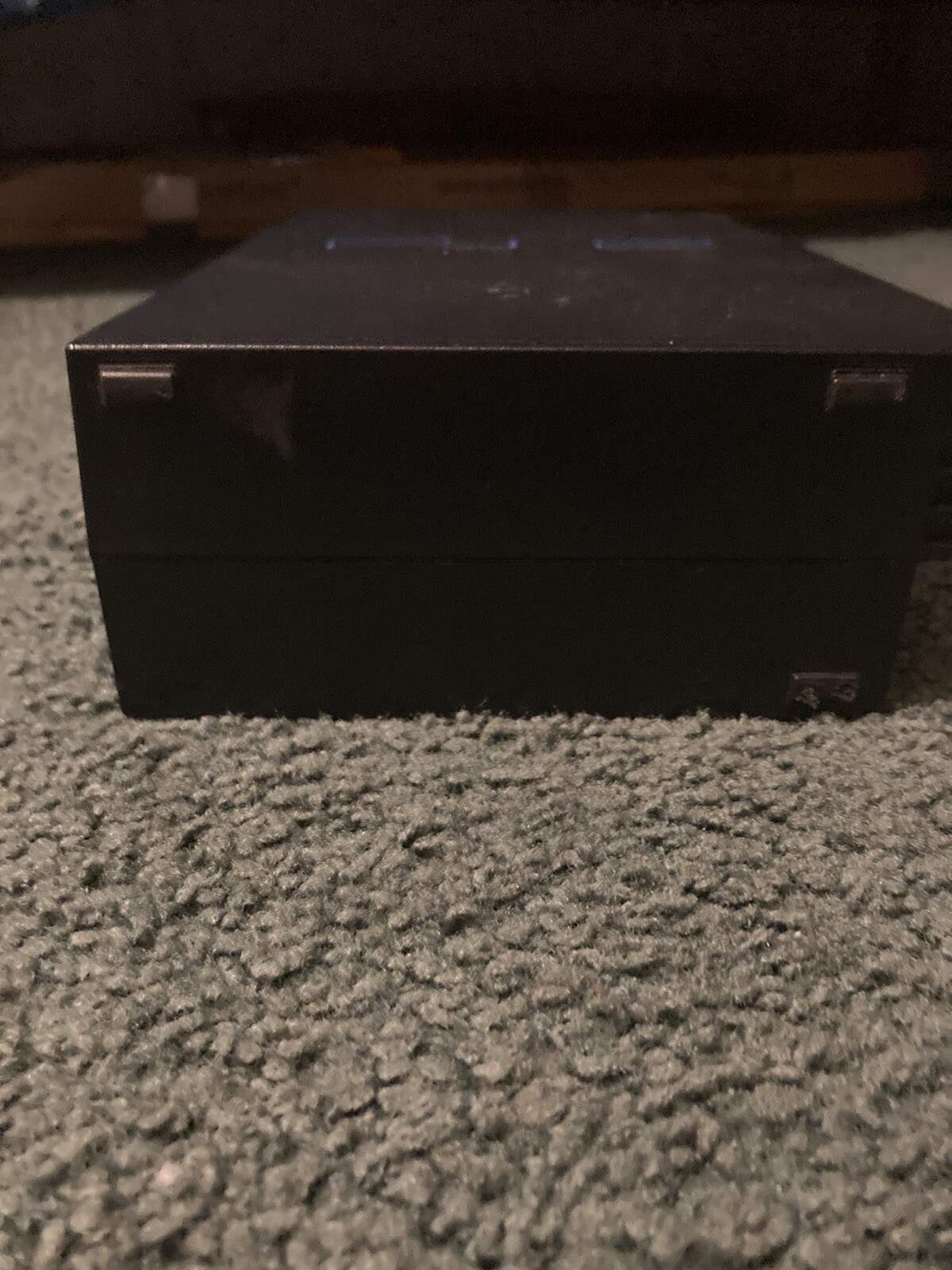 Black PlayStation 2 /w Cables And Controller + 8MB Memory Cards