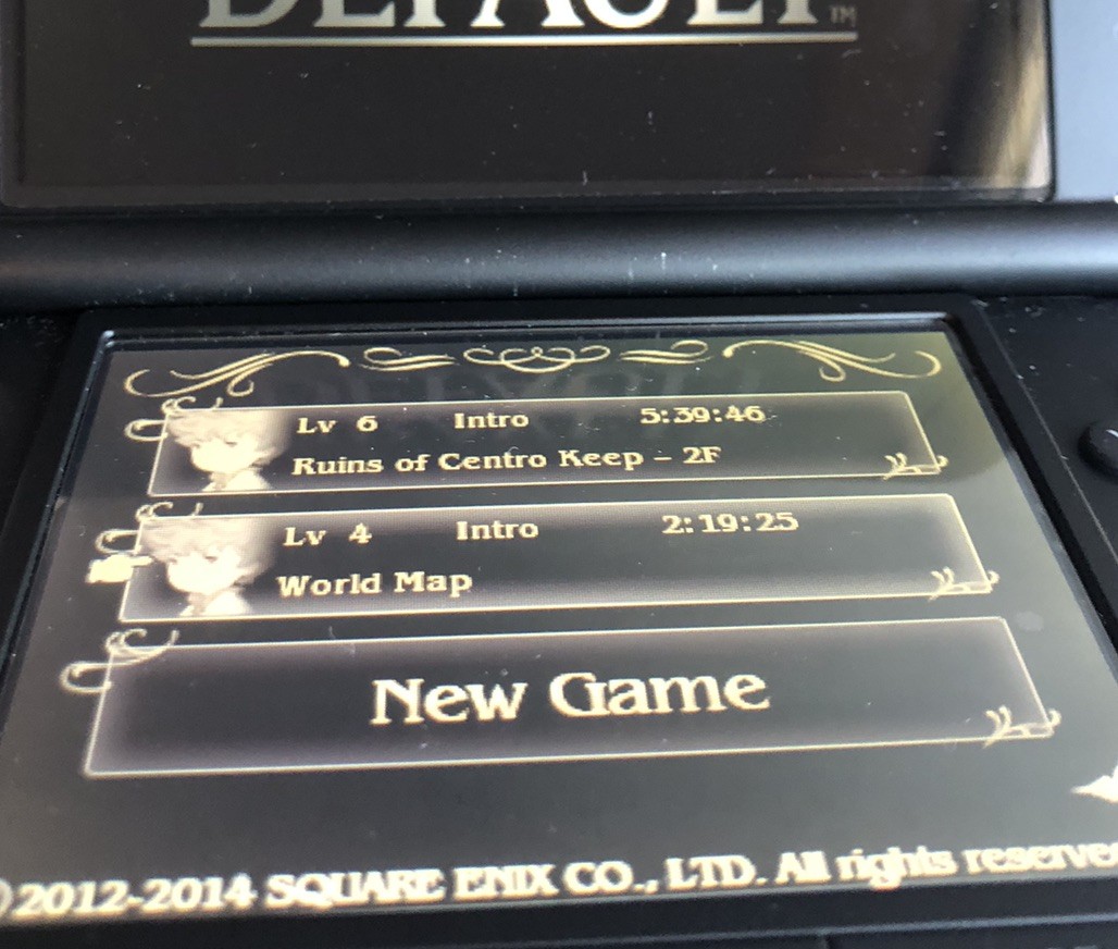 Nintendo 3DS XL Red Console SPR-001 US Version TESTED Stylus Bravely Default