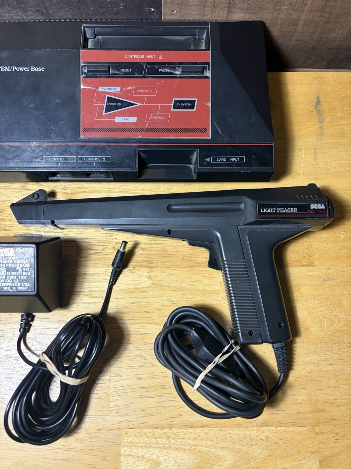 Sega Master System Console No Controller Tested