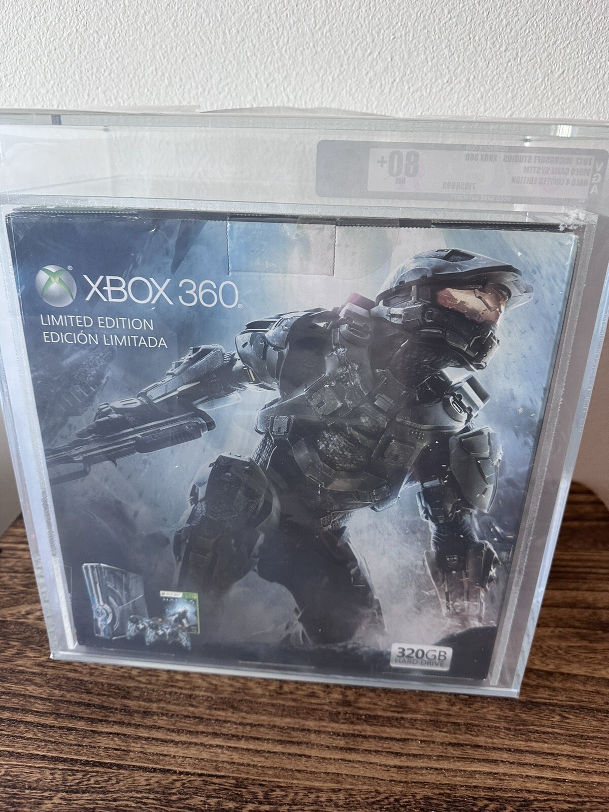 Xbox 360 Halo 4 Limited Edition Console Sealed VGA 80+