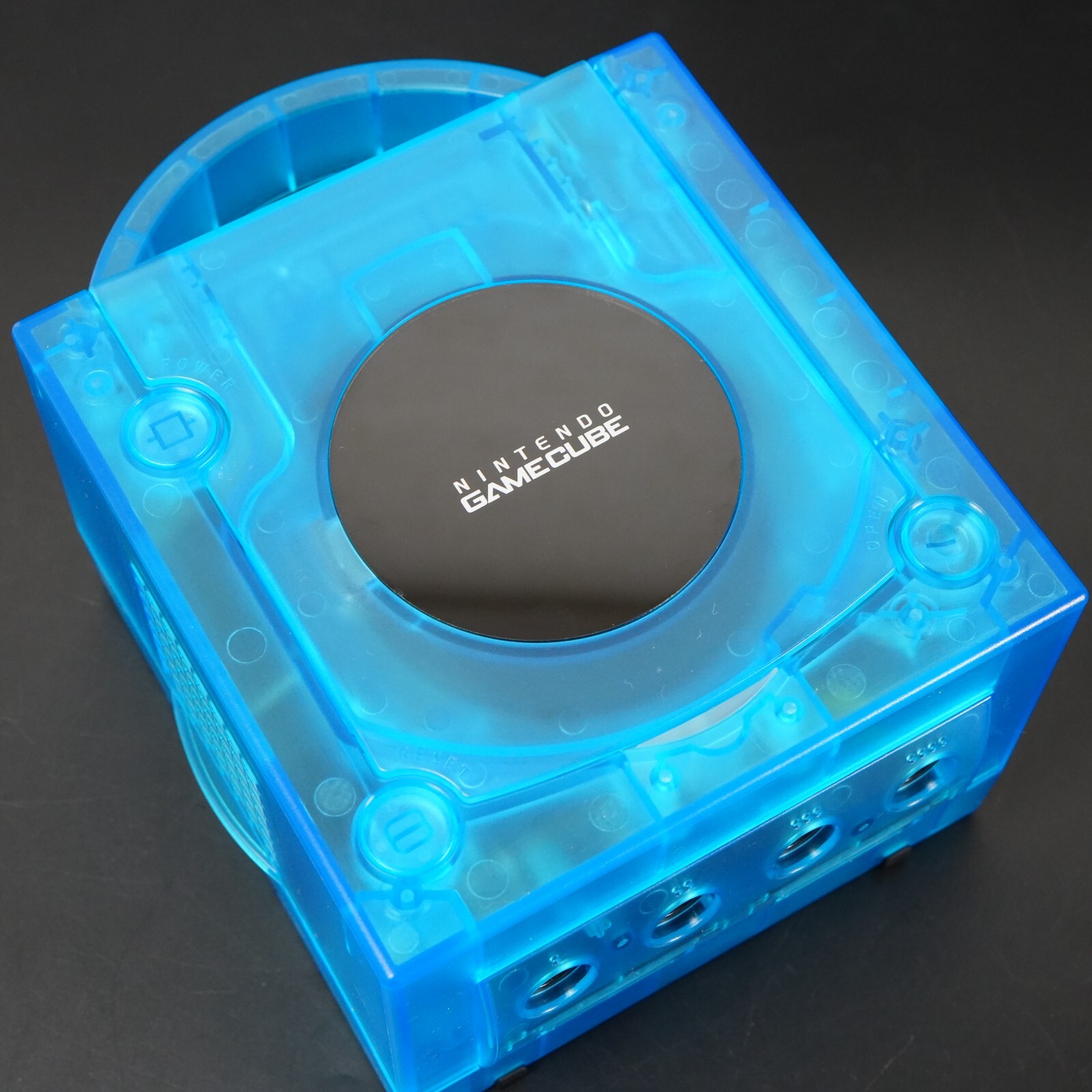 Nintendo GameCube Replacement Ice Blue Shell Console NTSC U-C/J Region Switch