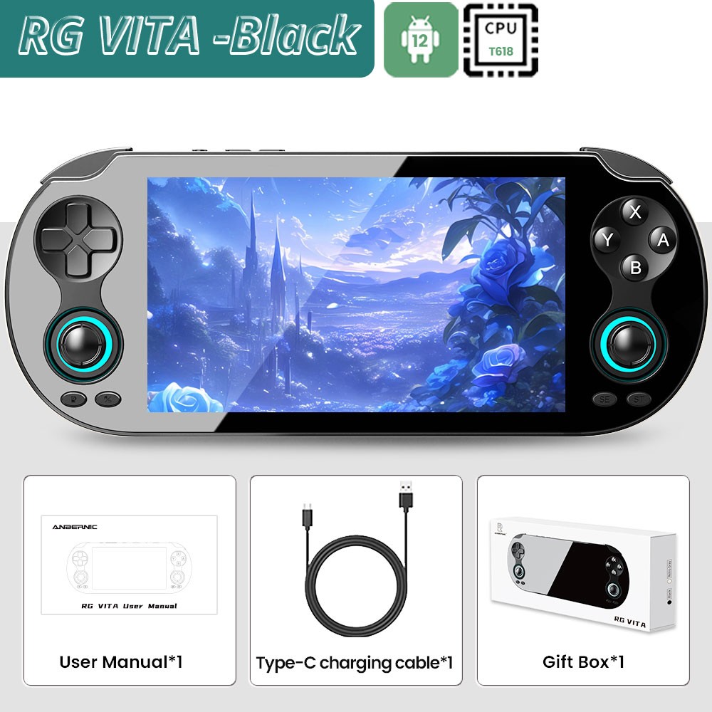 ANBERNIC RG VITA / RG VITA Pro Handheld Game Console Android Video Gaming Player