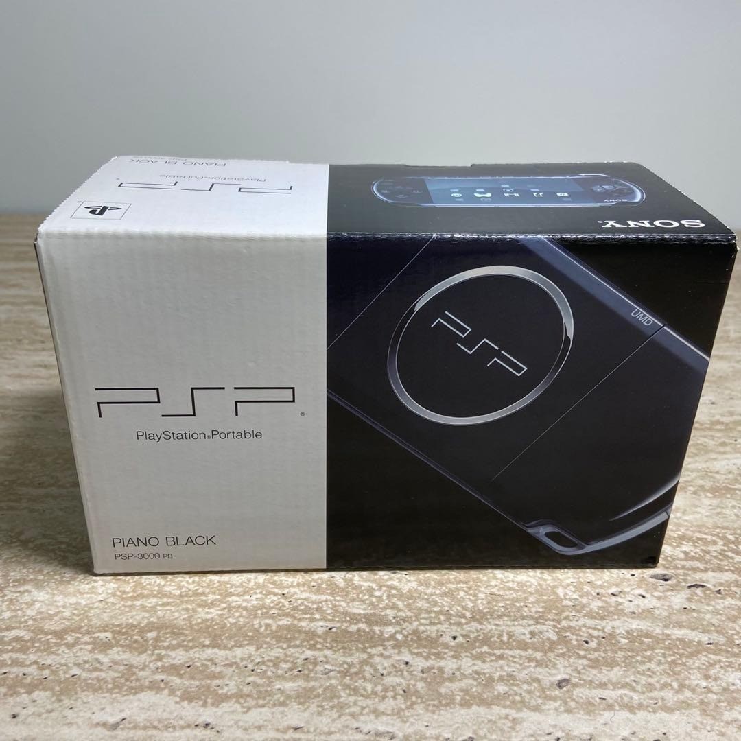 Sony PSP 3000 Piano Black Complete in Box Excellent Condition 6751