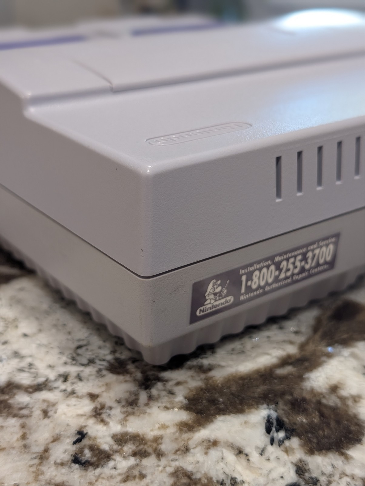 Super Nintendo SNES 1CHIP-01 Console, SMW Game, Controller, OEM AC/AV Bundle