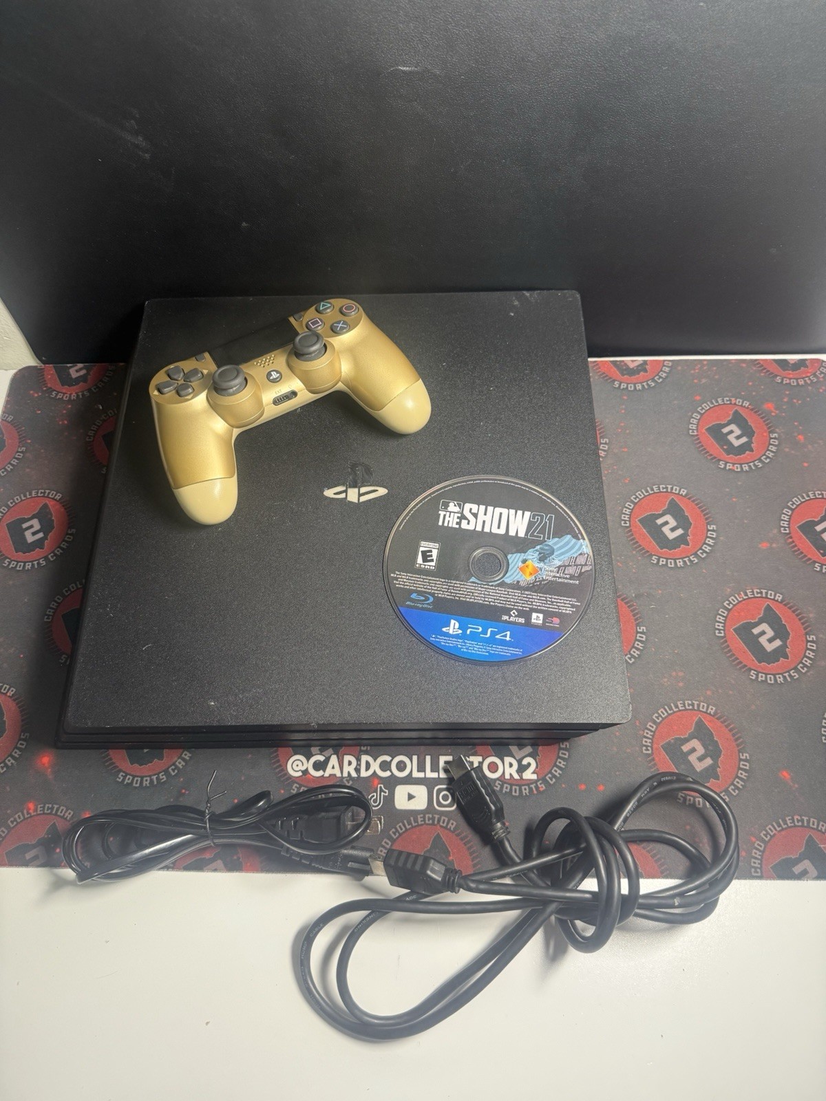 PlayStation 4 Tested Slim With Gold Controller And Game