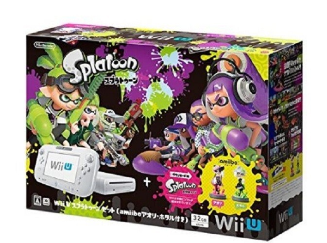 Nintendo Wii U Splatoon Set Set 32GB Console Aori/Hotaru is not included.