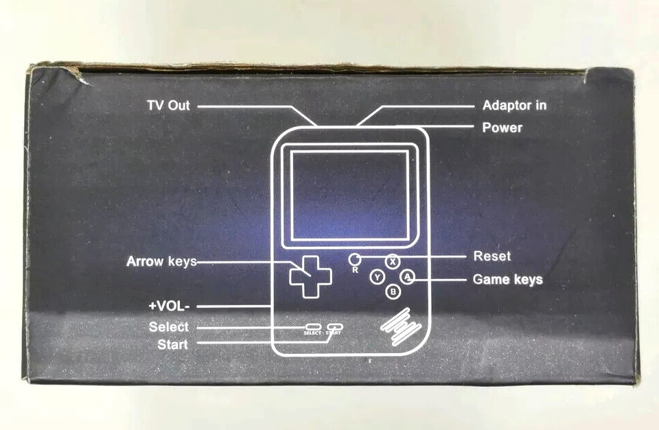 Game Box Plus digital game system, rechargeable battery
