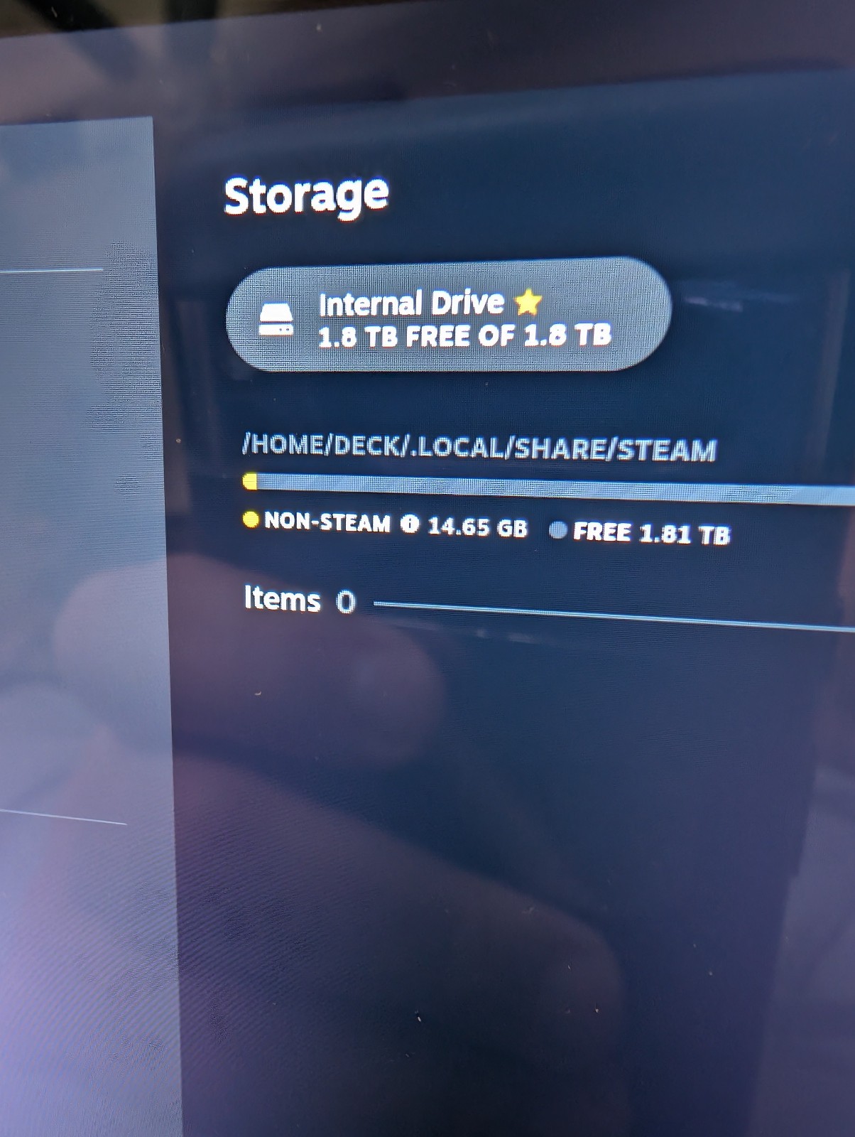 Steam Deck LCD Upgraded 2TB + 1TB SD + Case + Charger + Dock Excellent Condition