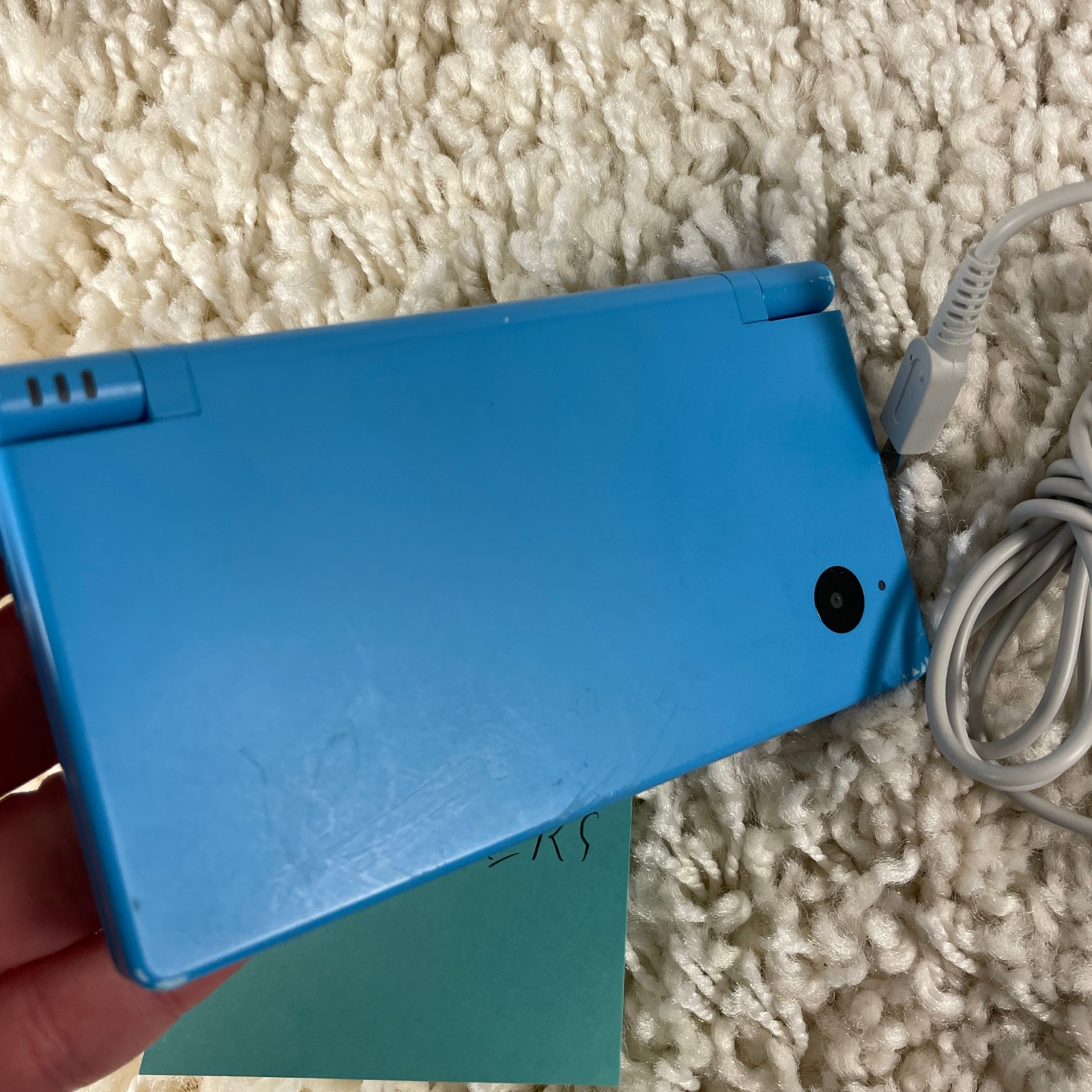Nintendo DSi Teal Blue Handheld Console System TWL-001 Complete in Box Read