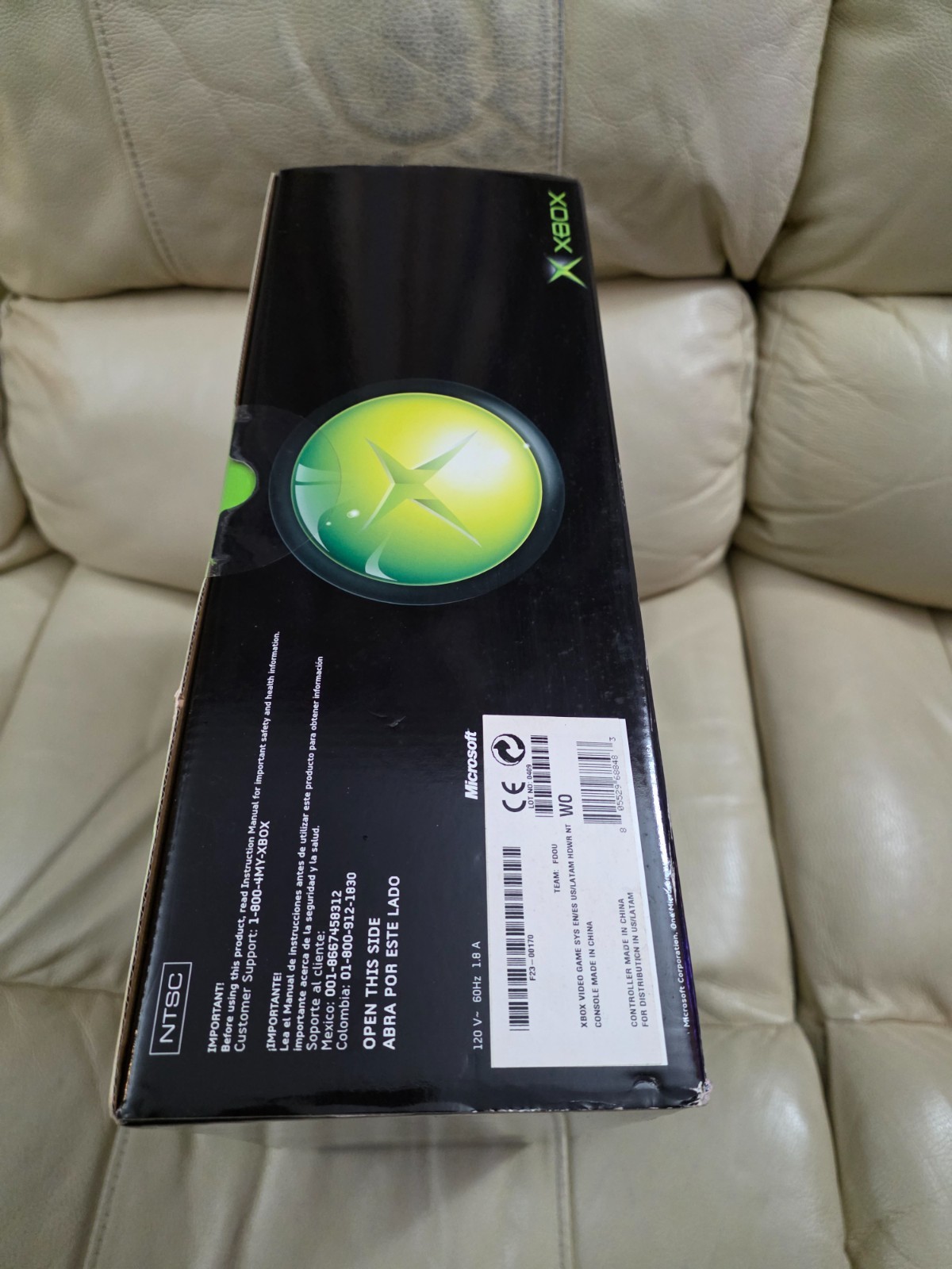 Brand New Factory Sealed Original Xbox Console System RARE! Unopened!