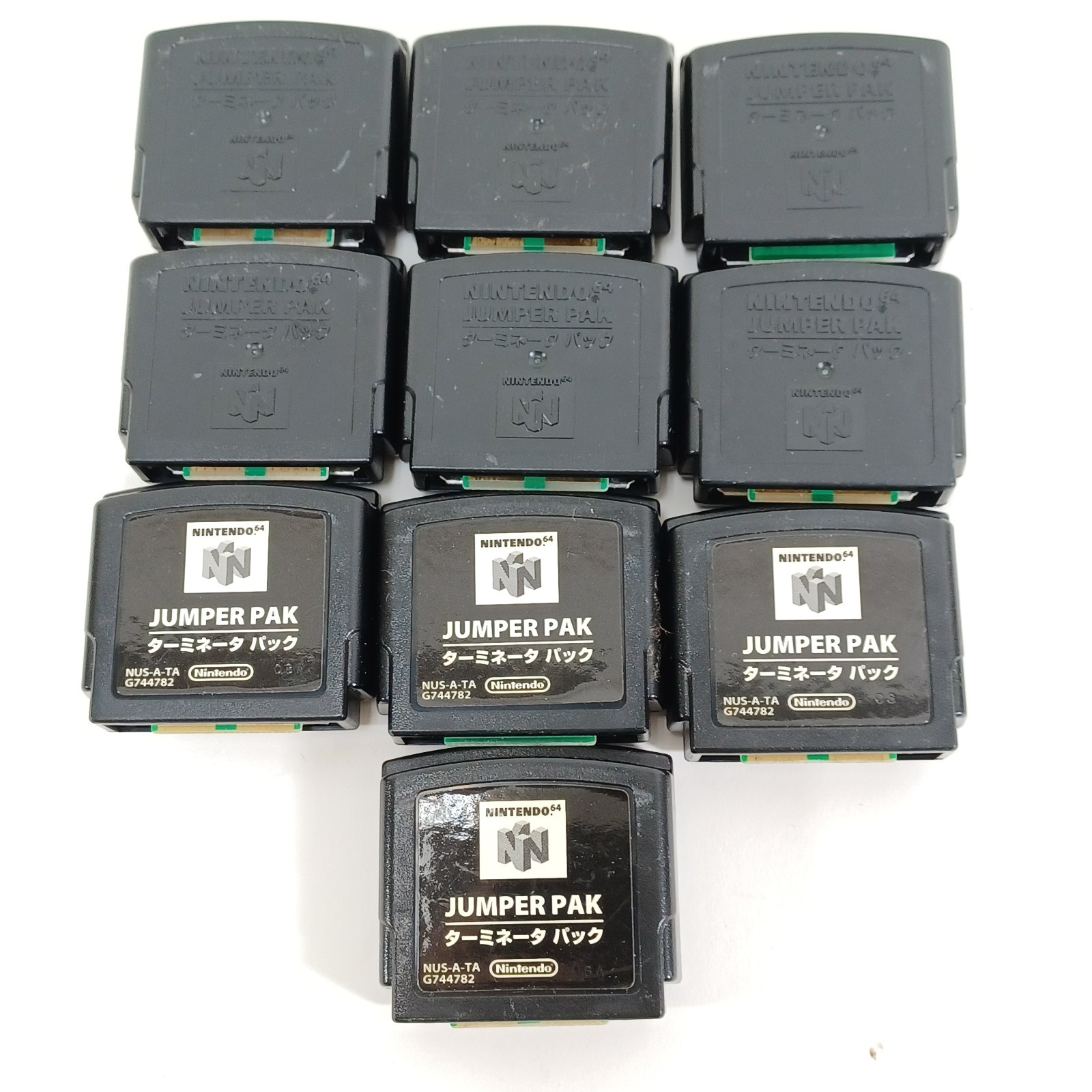 10x Official Nintendo 64 N64 Jumper Pak Accessories Bulk Lot Tested Working