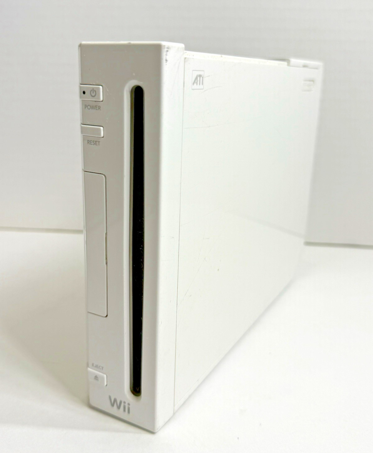 Nintendo Wii Console Console Only White For PARTS/REPAIR Powers On RVL-001 (PR6)
