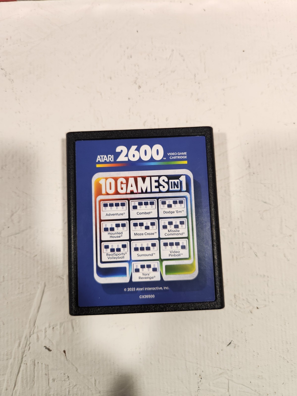 Atari 2600+ Plus HDMI Console, 10 in 1 Game Cart, 1 Joystick