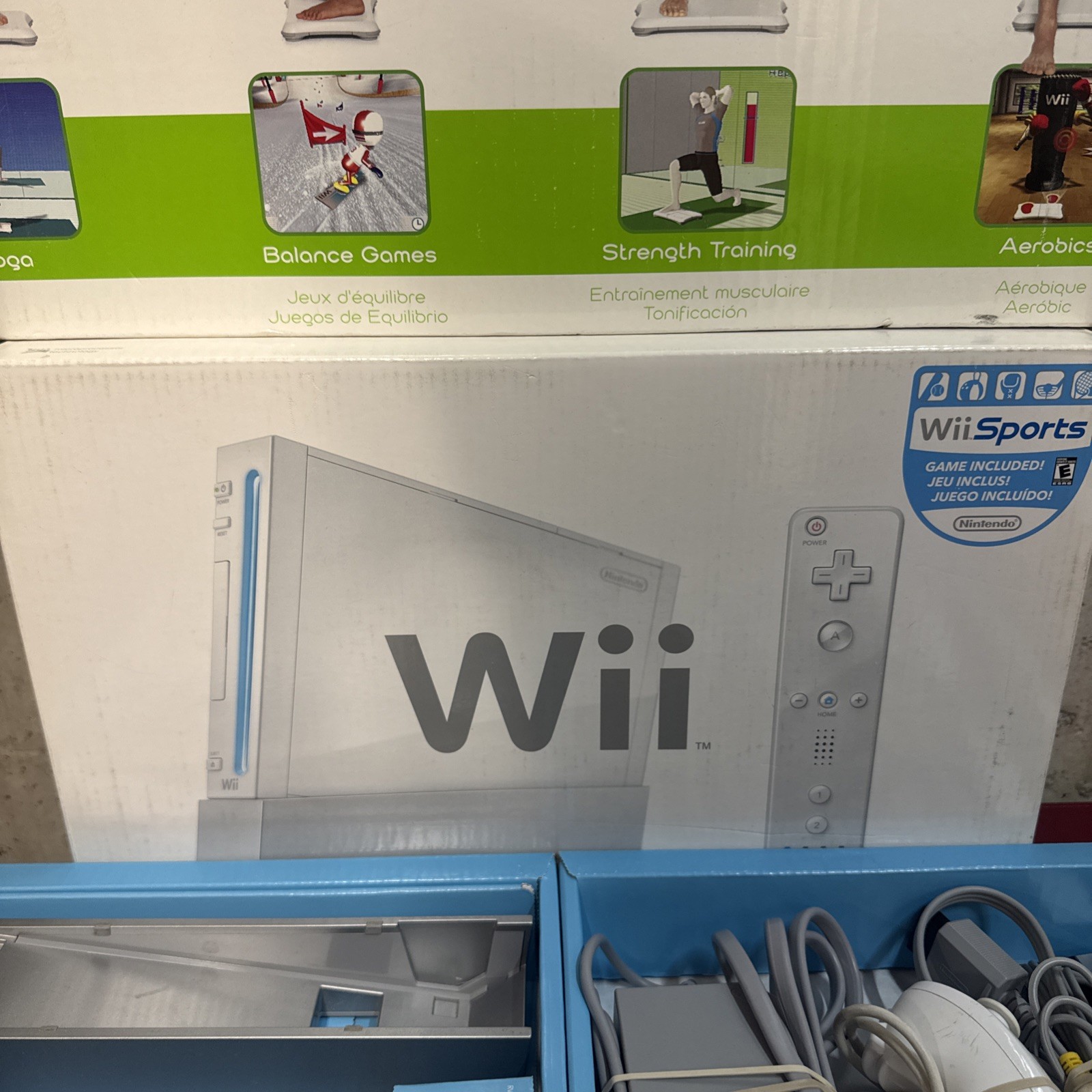 Nintendo Wii (Sports Game Not Included) White Console w/ Box – Tested