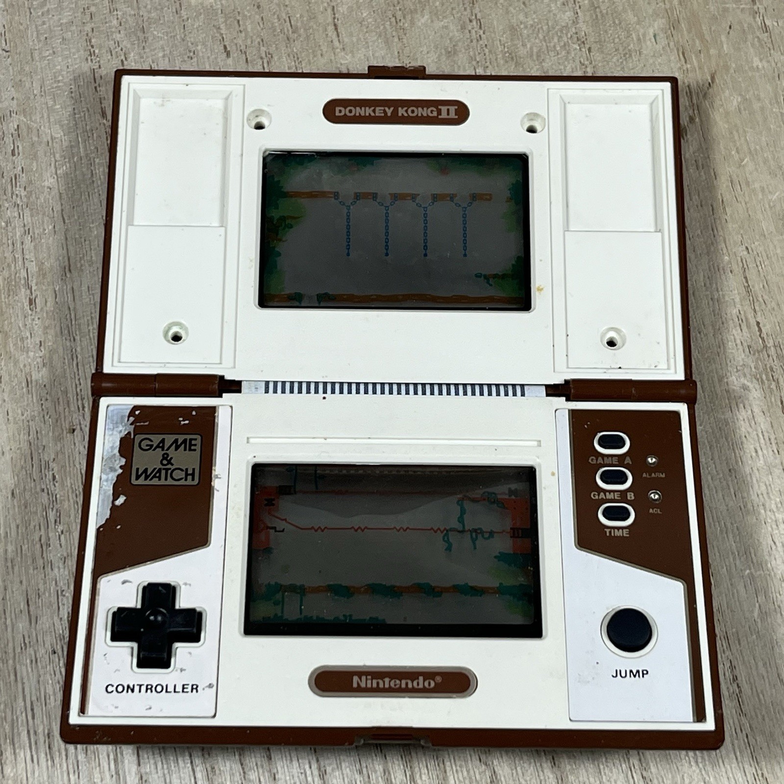 Nintendo Game & Watch Donkey Kong II Multi-Screen Game 1983 Parts/Repair