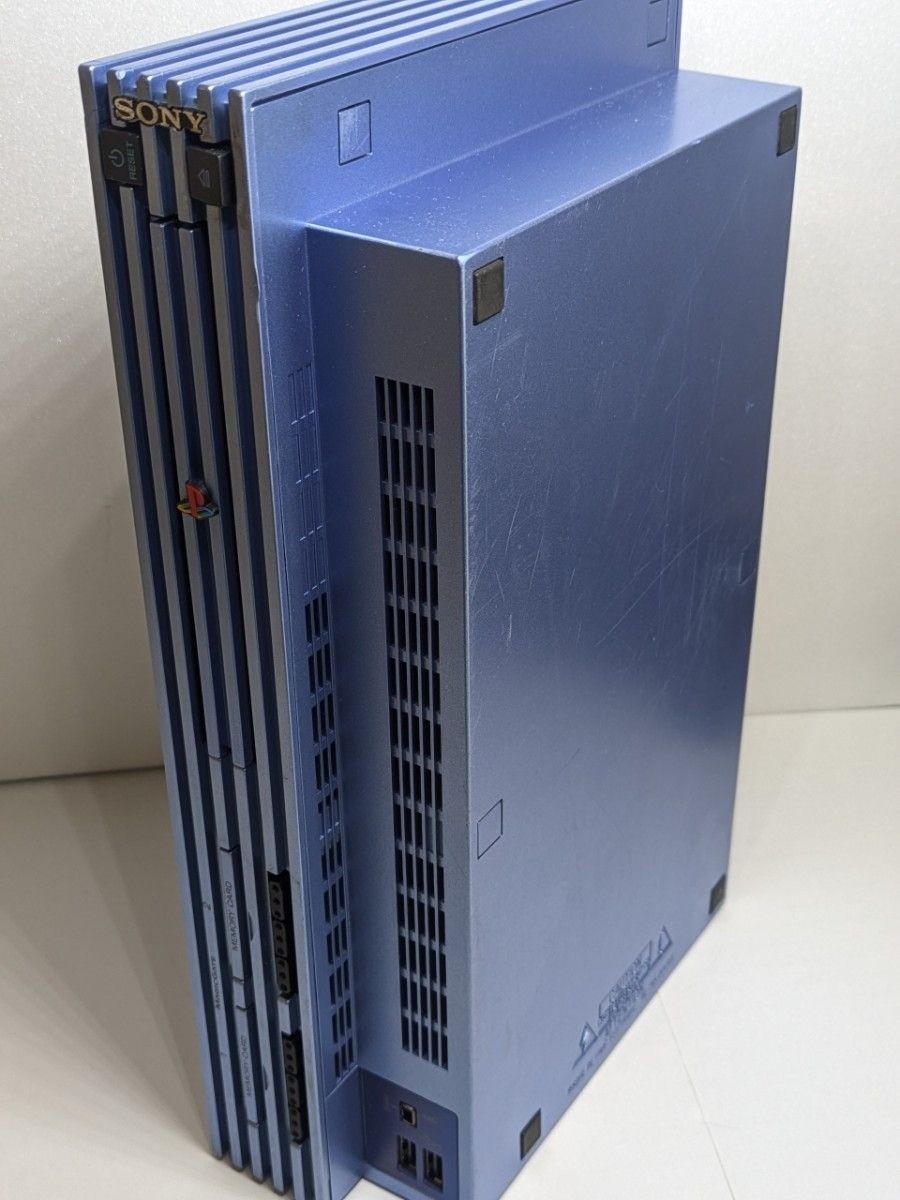 Sony PlayStation 2 SCPH-39000 Aqua Blue Console with Controller & 3 Games Japan