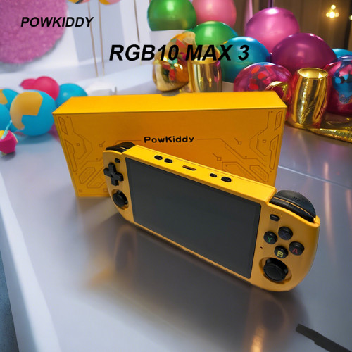 New RGB10 MAX 3 Retro Game Console RK3566 ARM open source Handheld 5 Inch