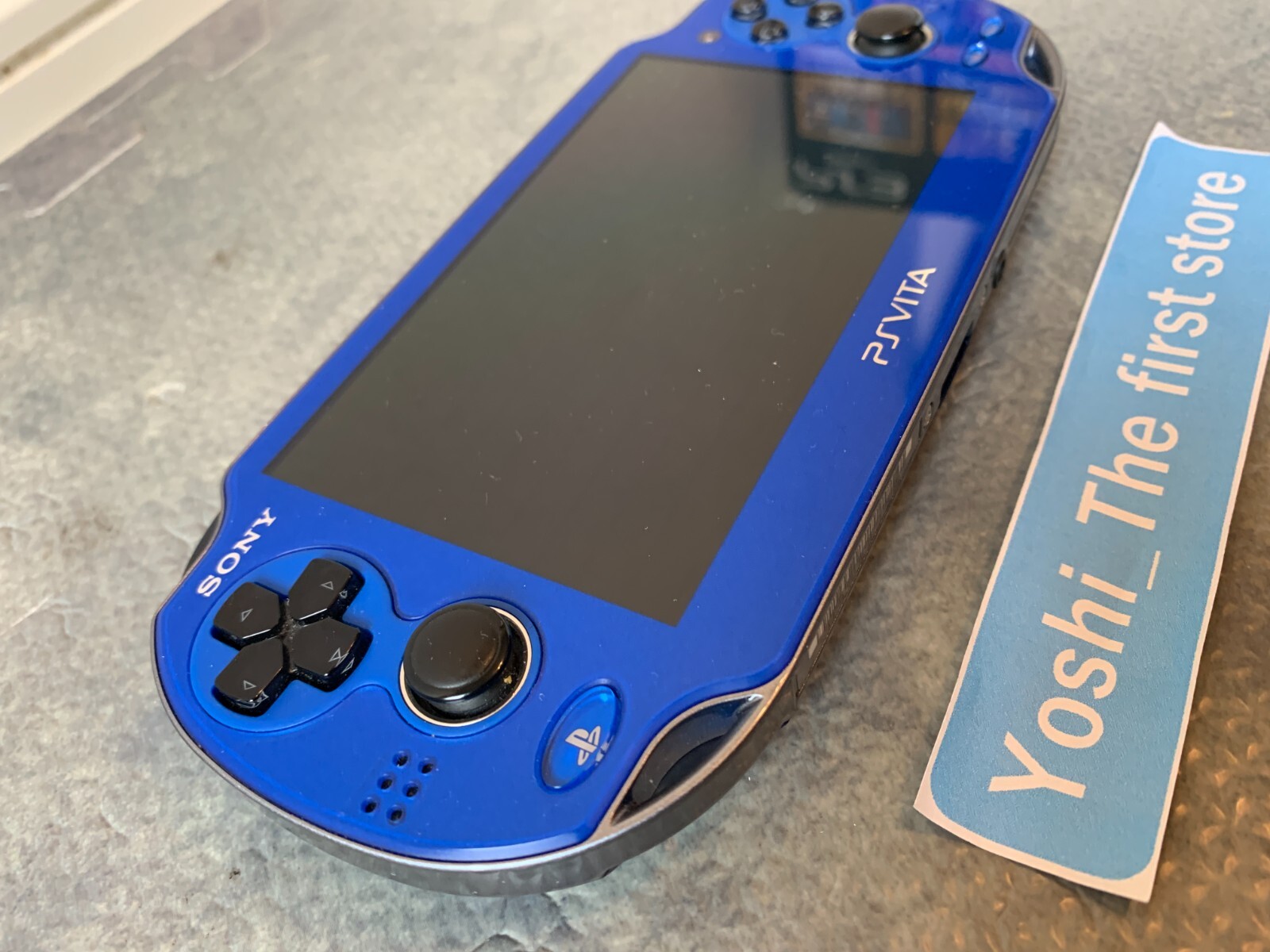 SONY PlayStation PS Vita PCH-1000 ZA04 Sapphire Blue Wi-Fi Boxed «Excellent»