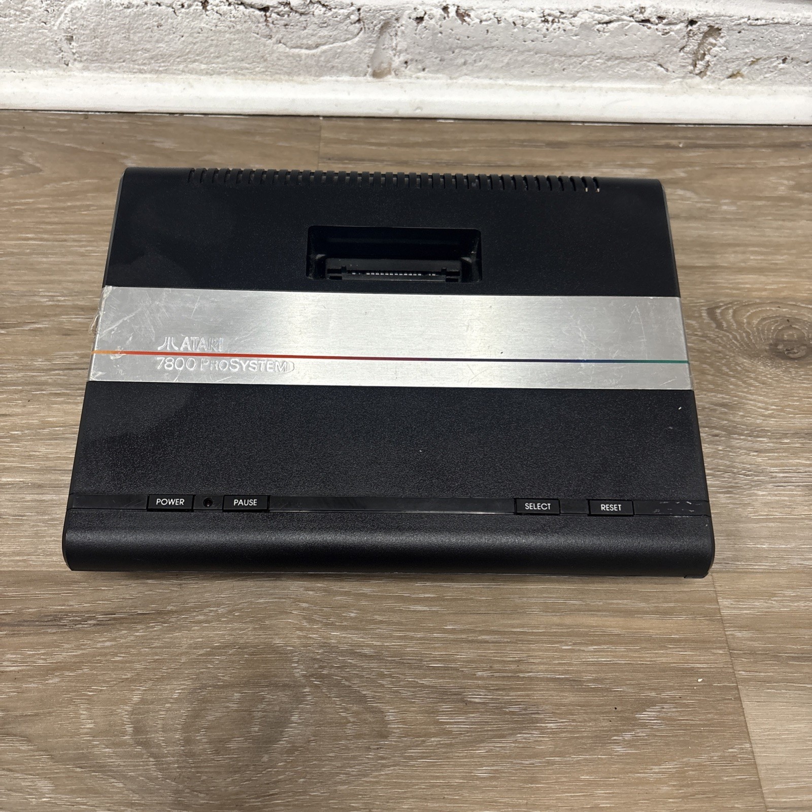 Atari 7800 Video Game Console Only Untested Read