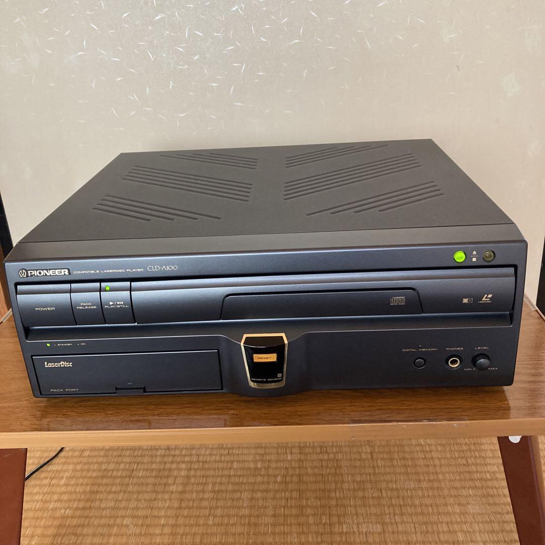 PIONEER CLD-A100 Laser Active Player Mega Drive Excellent AC100V Color Black