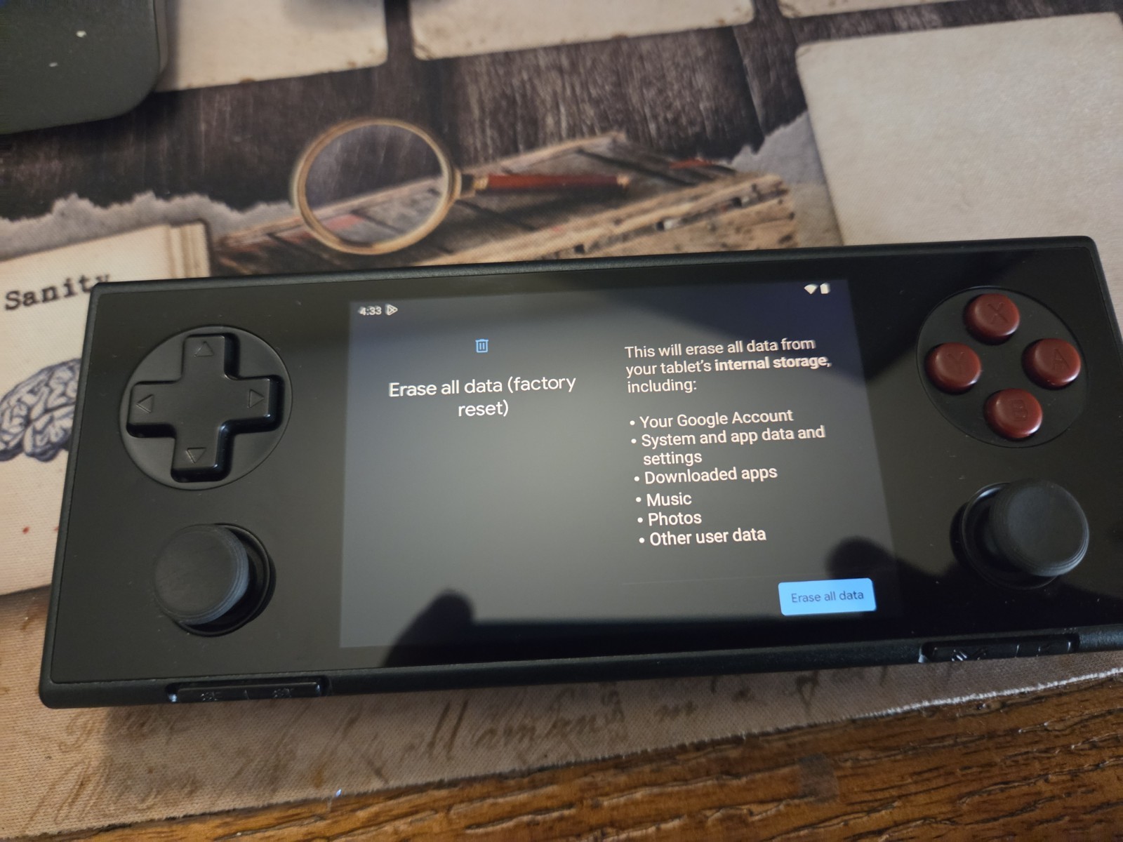 AYANEO Pocket Micro Black 8GB / 256GB Retro Handheld Android