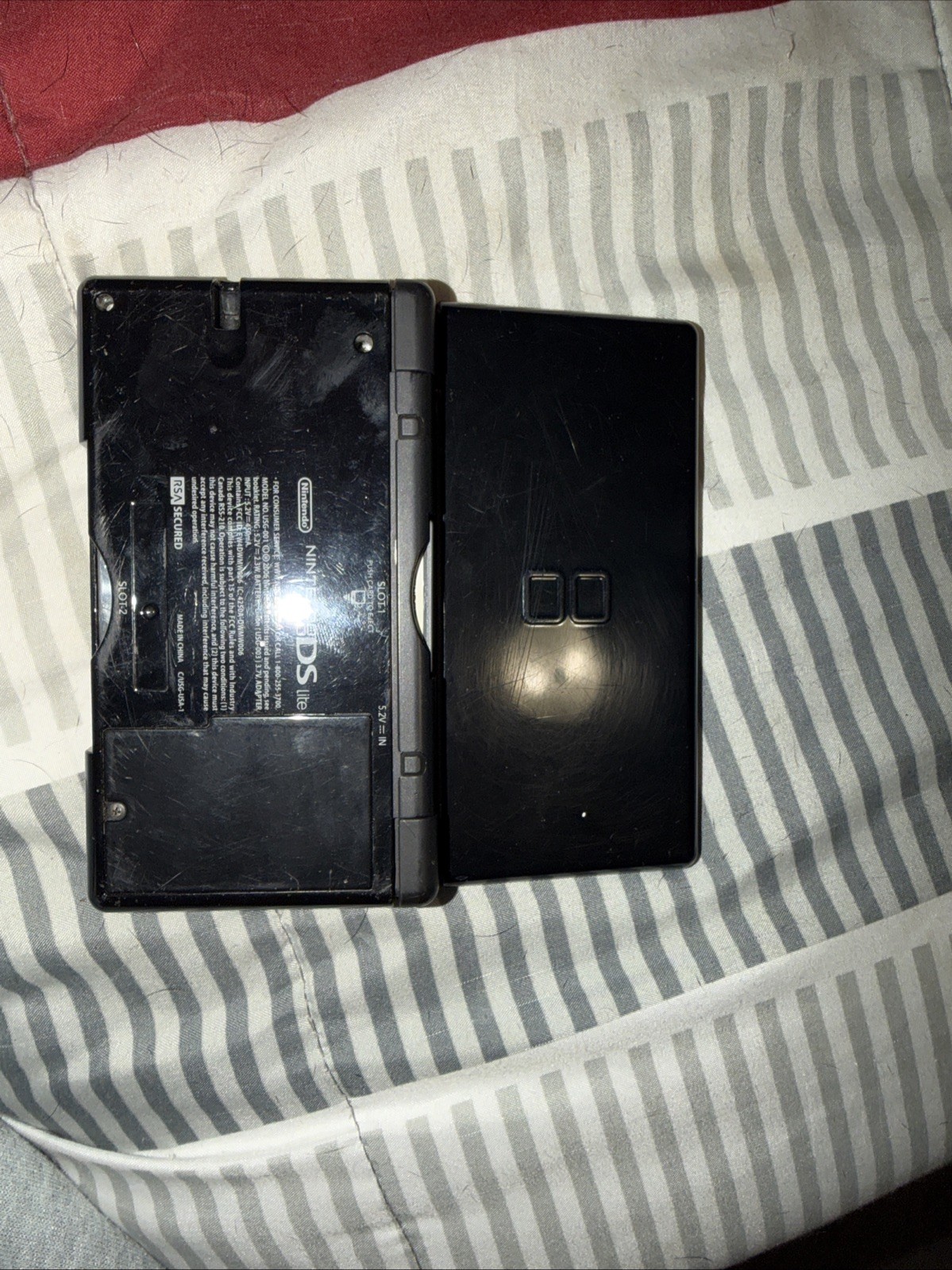 Nintendo DS Lite 32MB Handheld System – Black (USG-001)