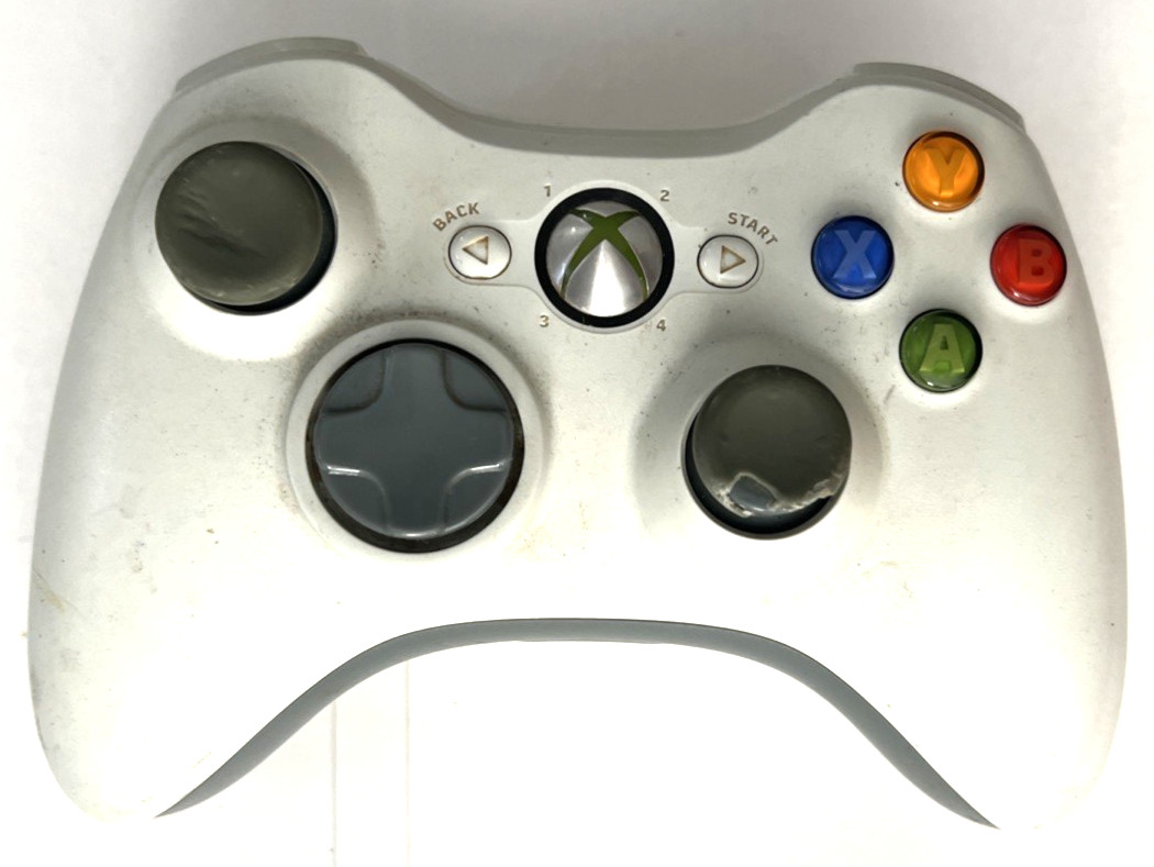 Microsoft Xbox 360 White Console Bundle – Controller, Power & HDMI – Tested