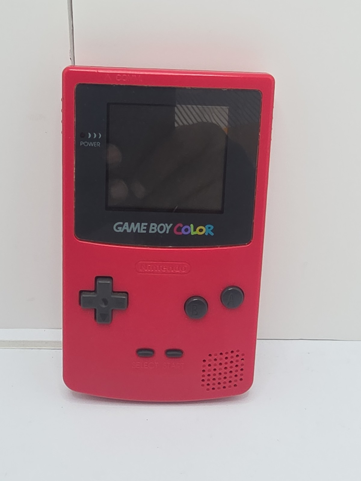 Nintendo Gameboy Color GBC Berry Red Console CGB-001 Tested Working
