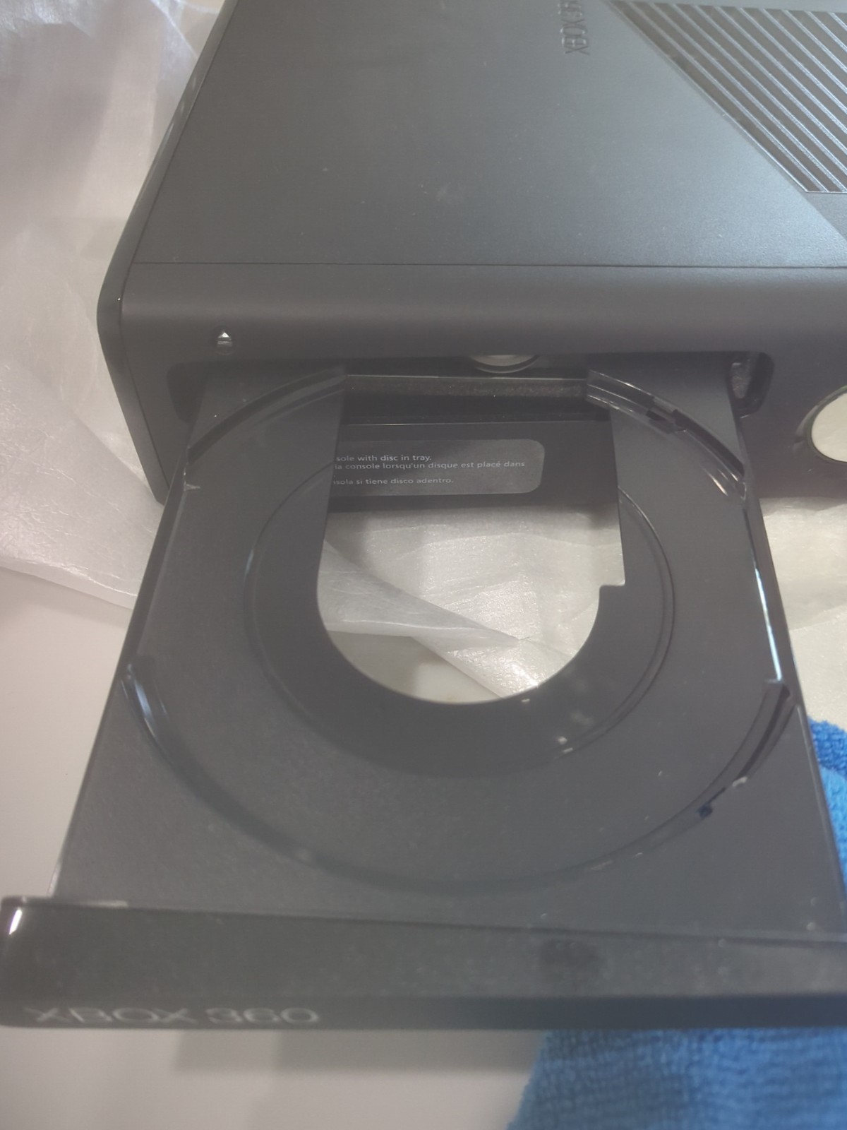 Microsoft Xbox 360 S Gaming Console and Kinect – Black USED Works Ships Free SH