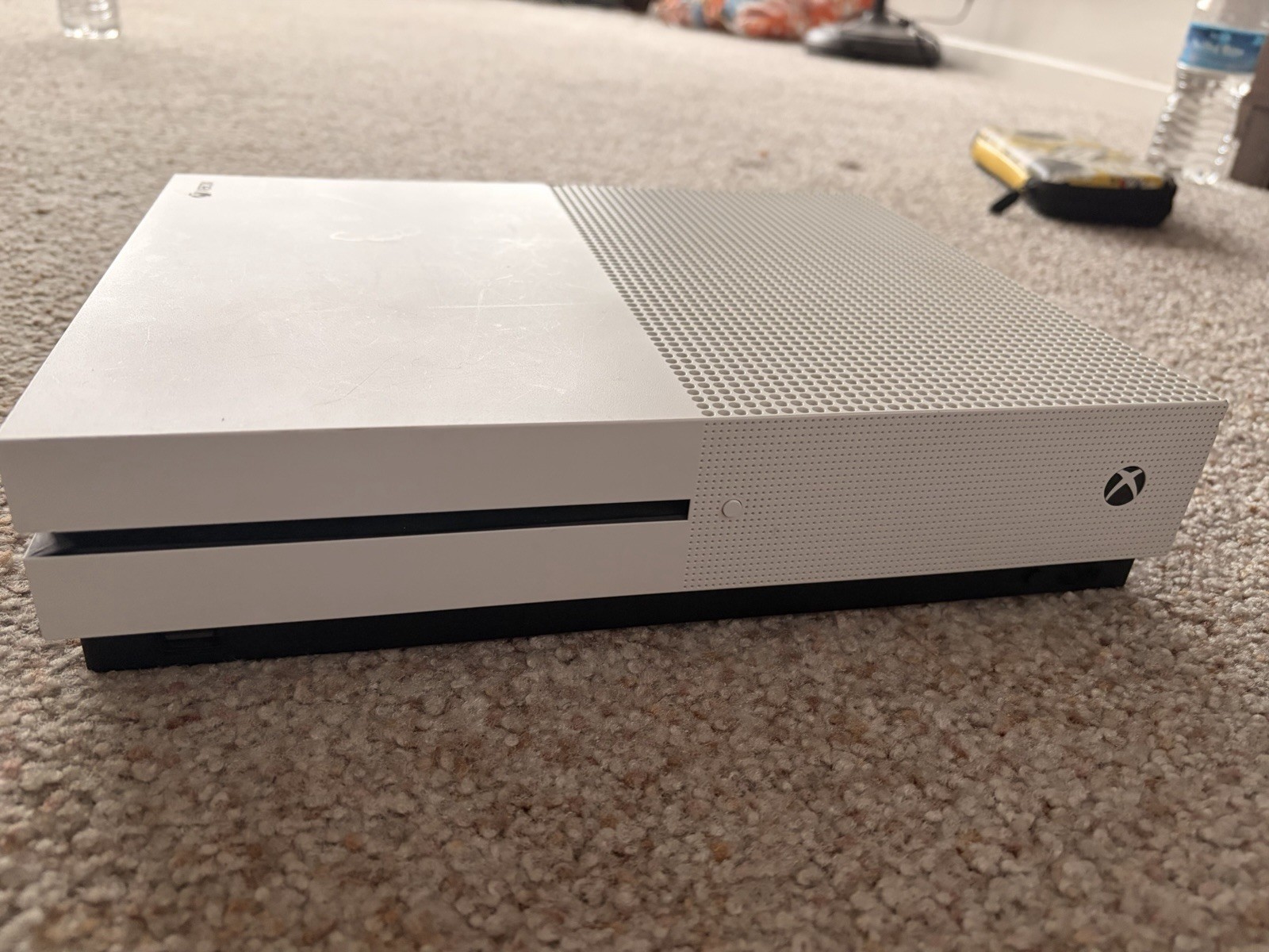 Microsoft Xbox One S White Console Blu-Ray Wi-Fi HDMI USB-A Ethernet