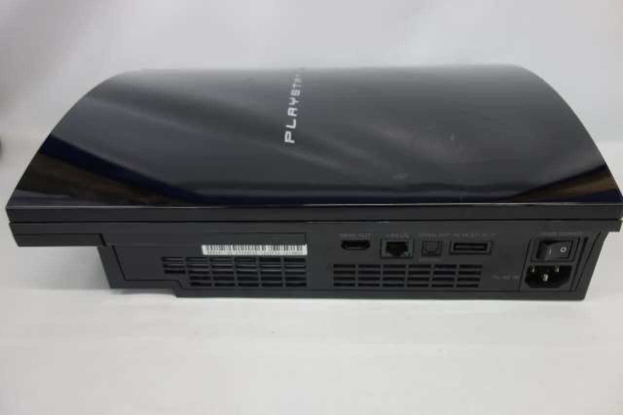 Used W/B Sony PlayStation3 CECHB00 20GB Black Video Game Console JAPAN tested