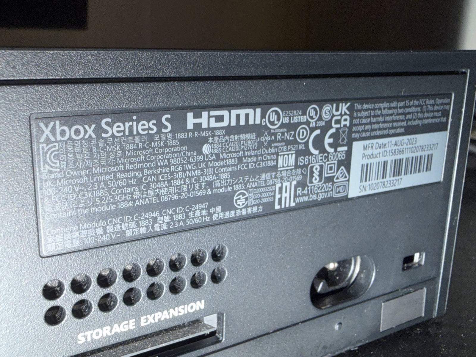 Microsoft Xbox Series S 1TB Video Game Console – Black – SUPER CLEAN