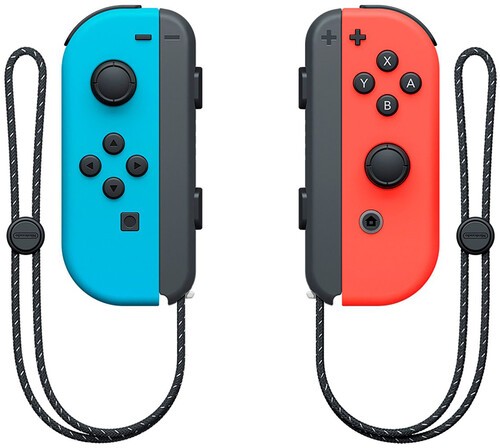 Nintendo Switch (OLED model) with Neon Red & Neon Blue Joy-Con [New ]