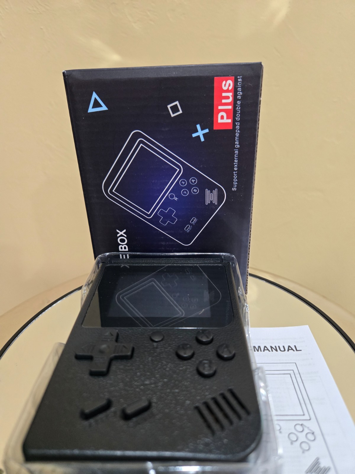 Game Box Plus Handheld Retro Console 400 Games Built-In Portable Player